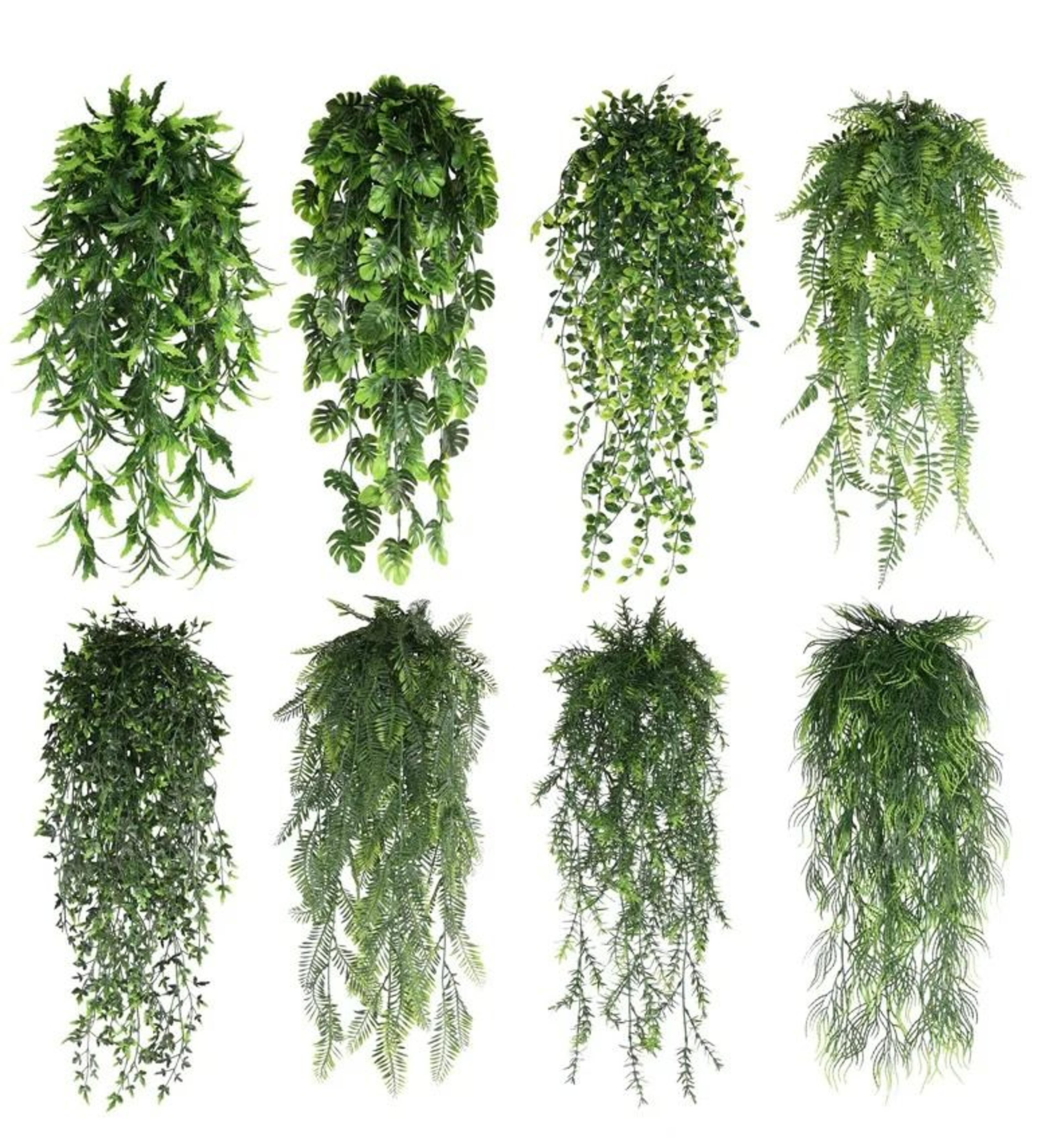 90 cm persian fern leaves vine home hanging decoration