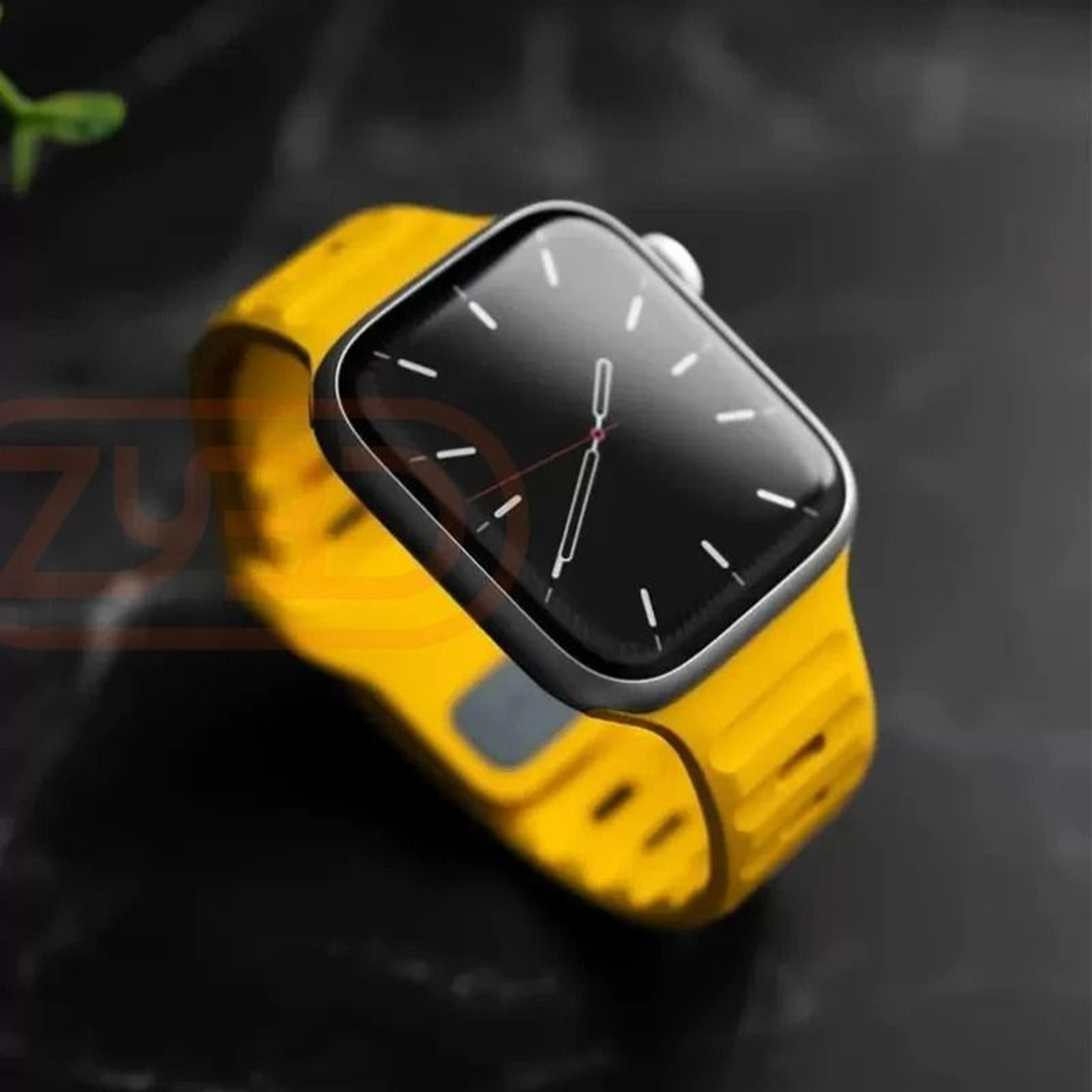 silicone sport band for apple watch ultra se 5 to 9 lightweight strap
