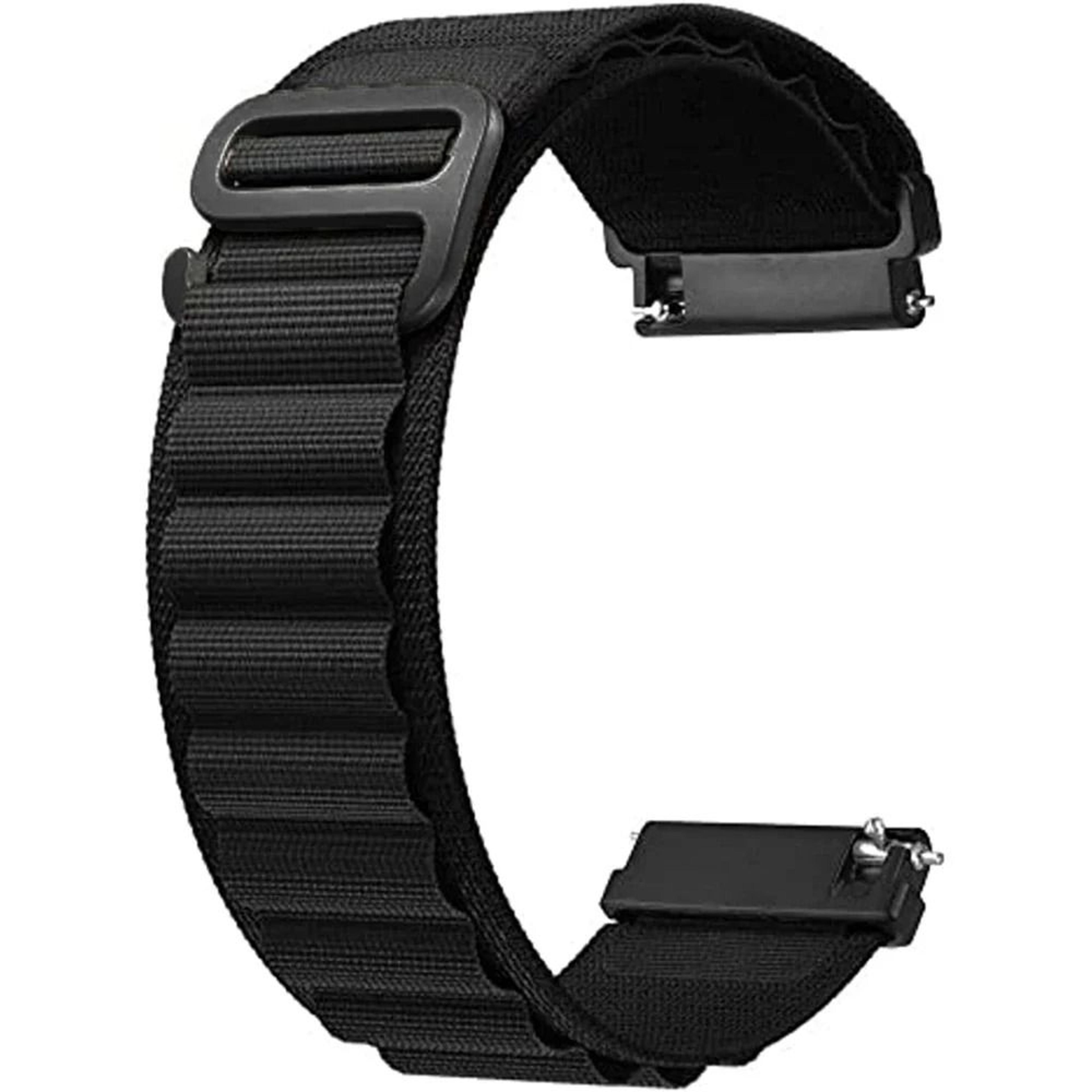 nylon loop band strap for samsung galaxy watch 4 5 6 7 and gear s3
