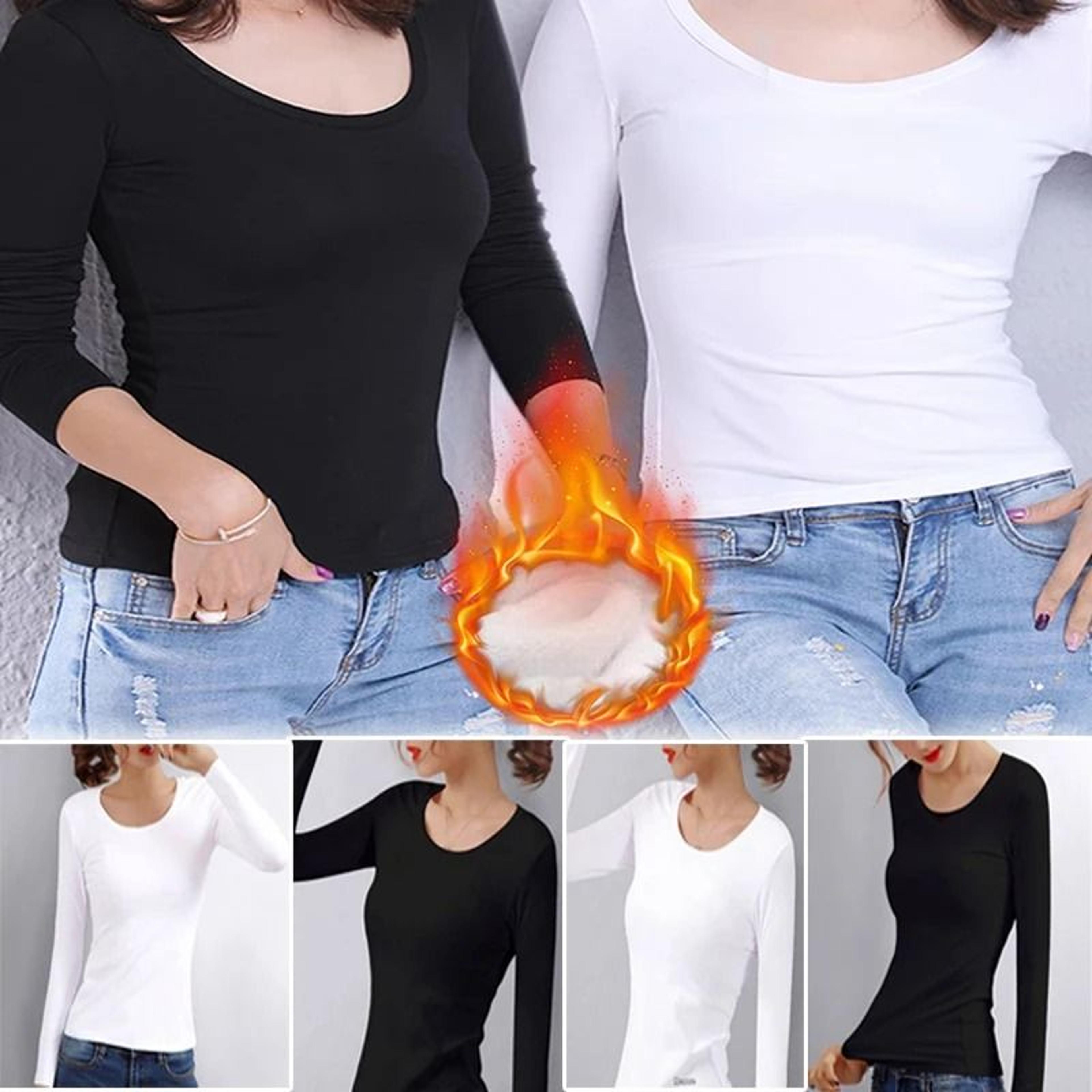 women german velvet thermal bottoming shirt long sleeve top