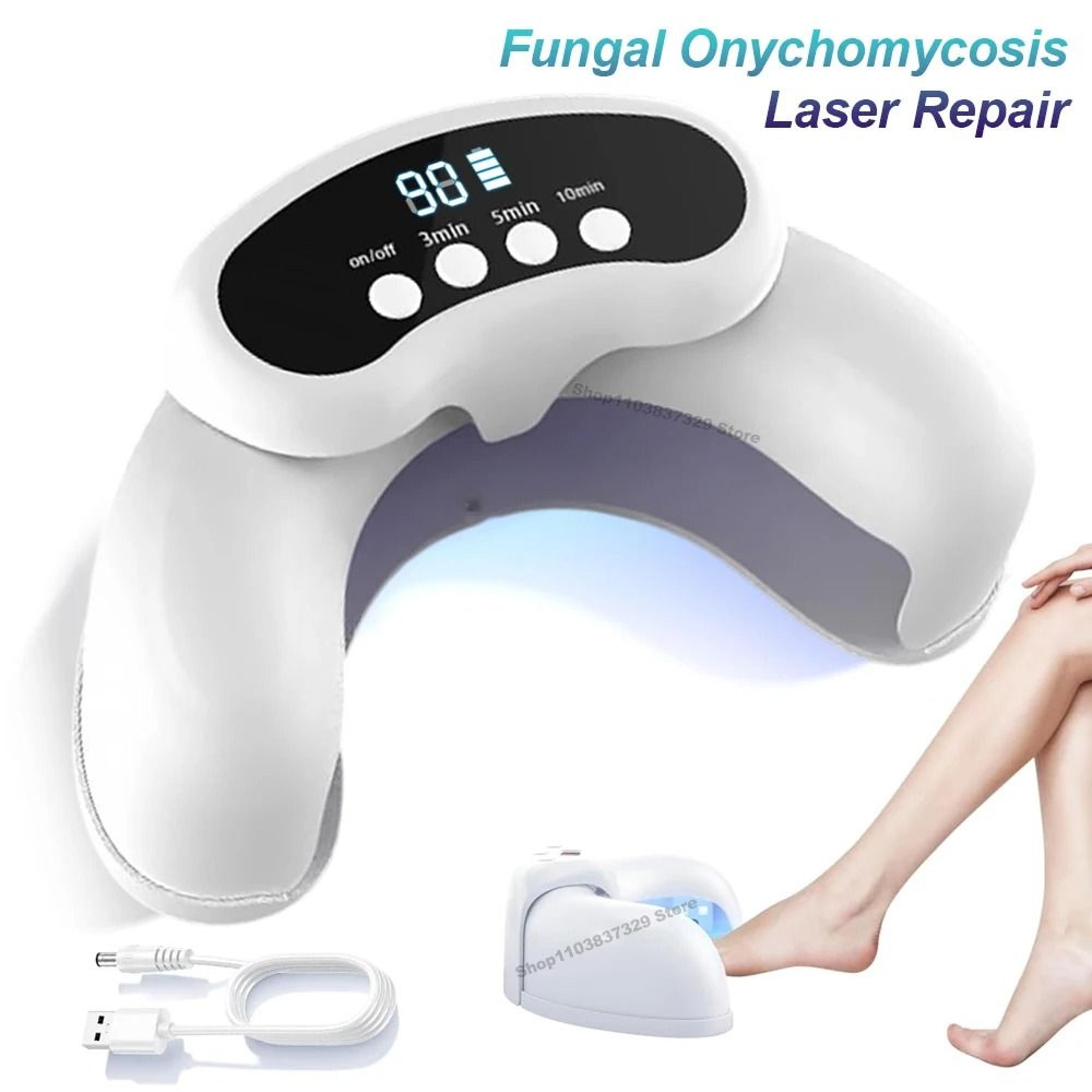fungal nail laser treatment device for toenail and fingernail therapy
