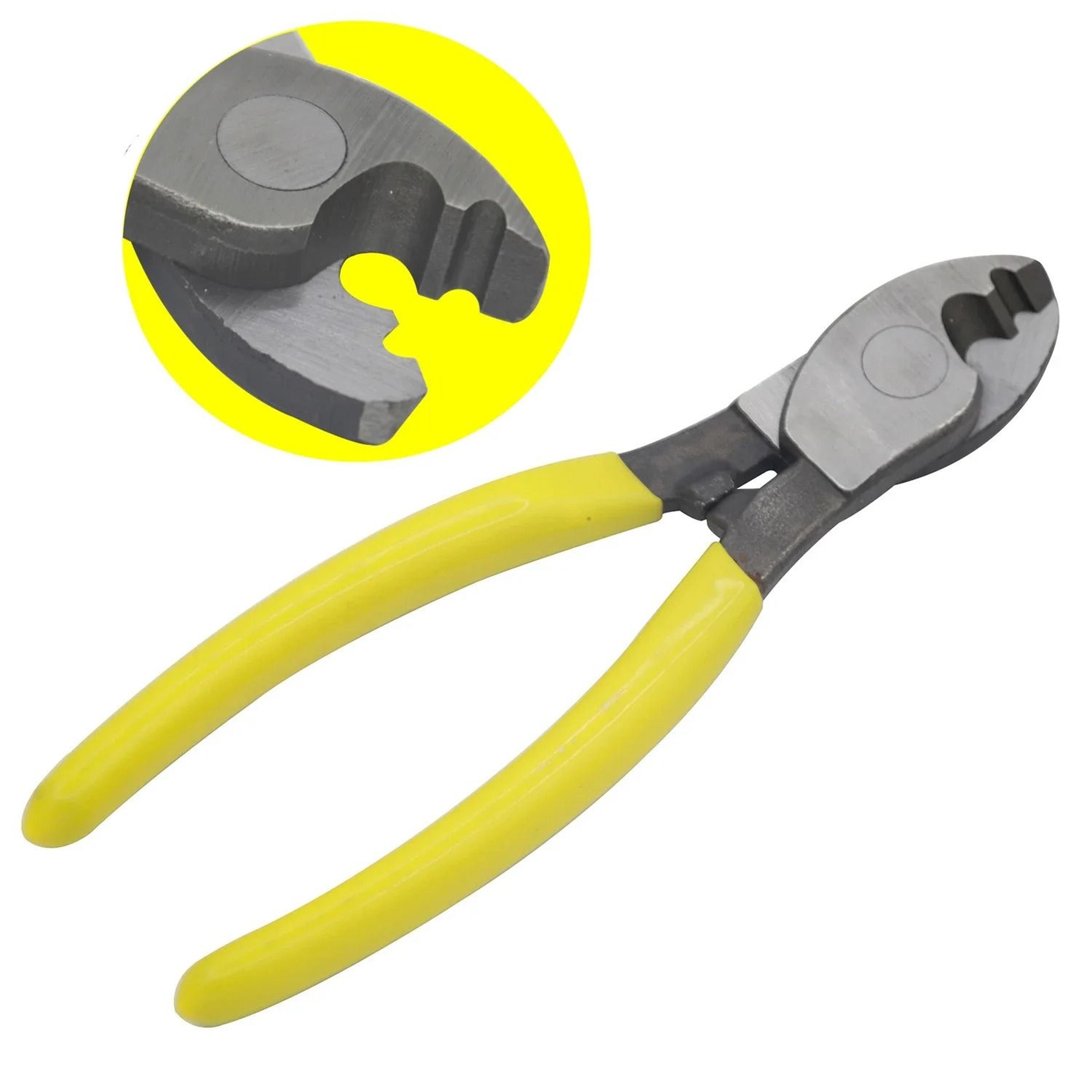 manual electrician cable cutter and wire stripping pliers 6 inch