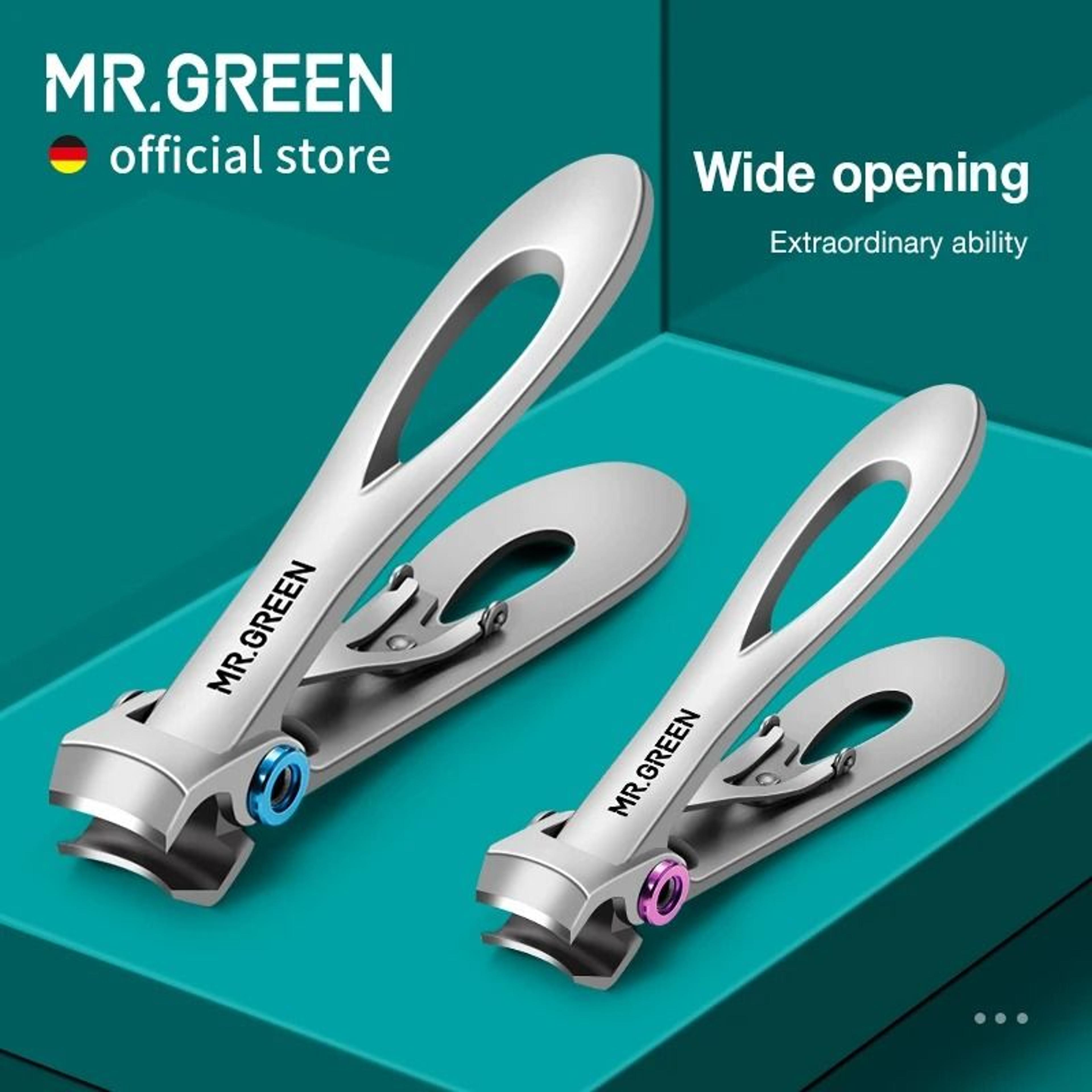 mr. green stainless steel nail clippers