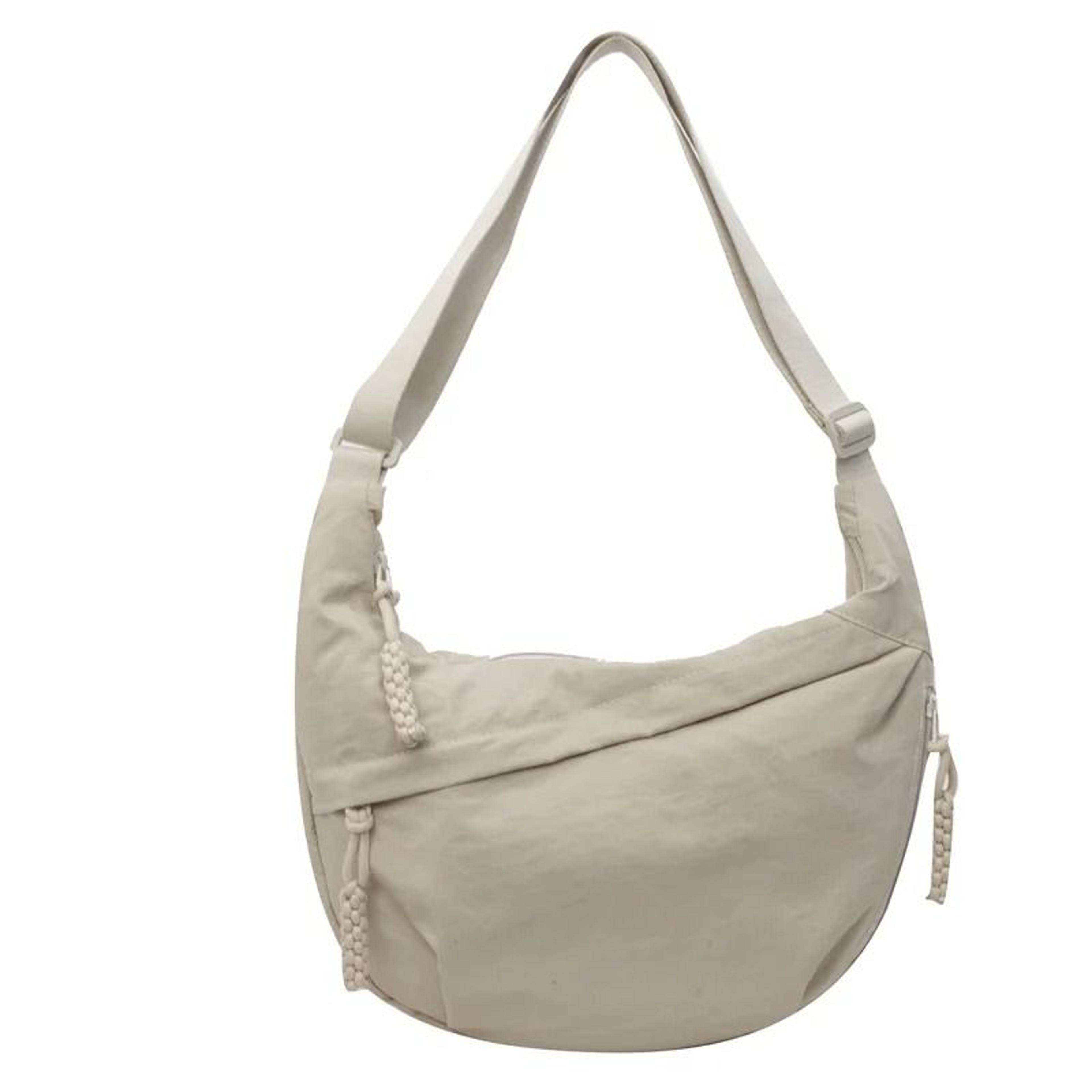 leisure crossbody hobo bag large capacity nylon shoulder bag