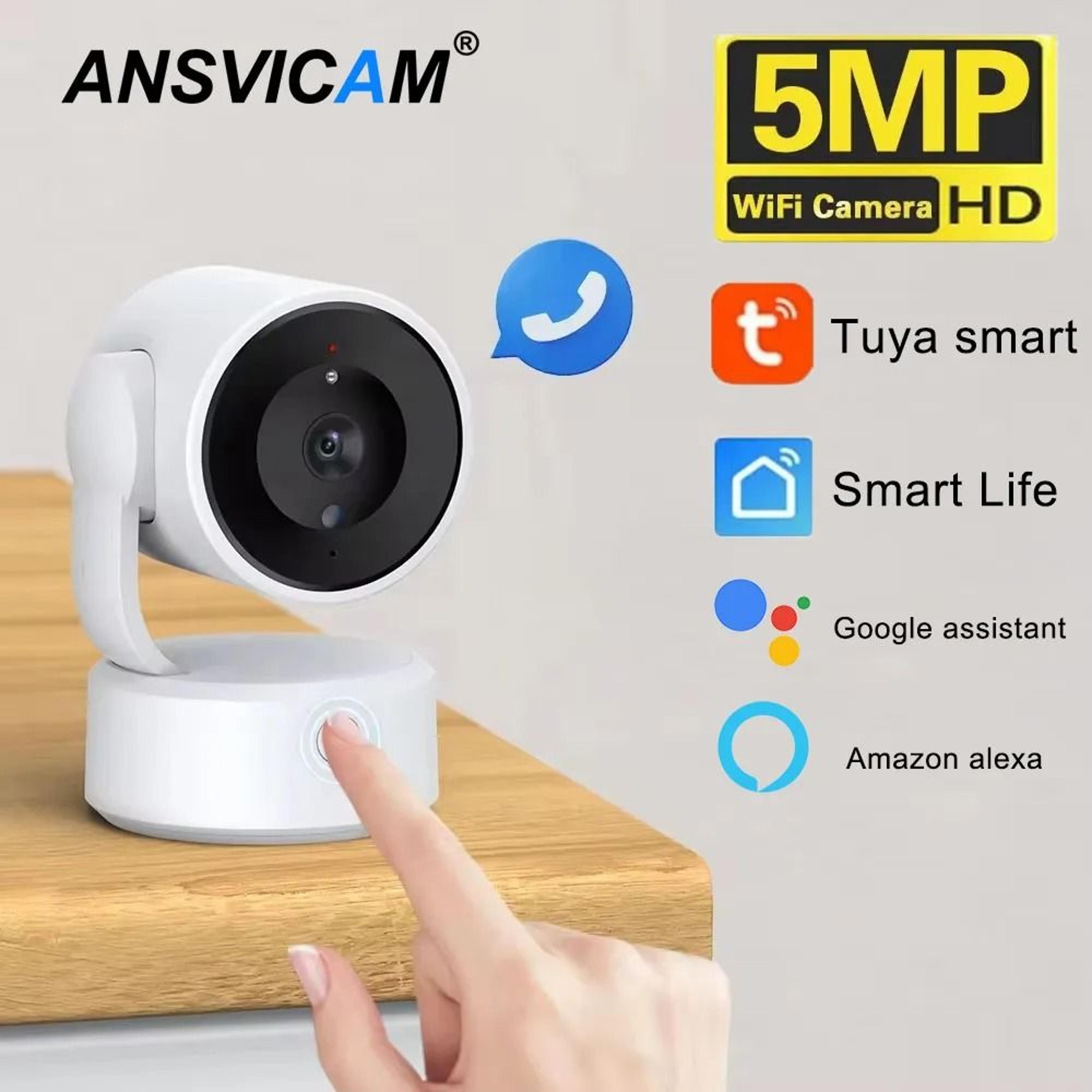 tuya indoor 5mp ptz camera with 360 view