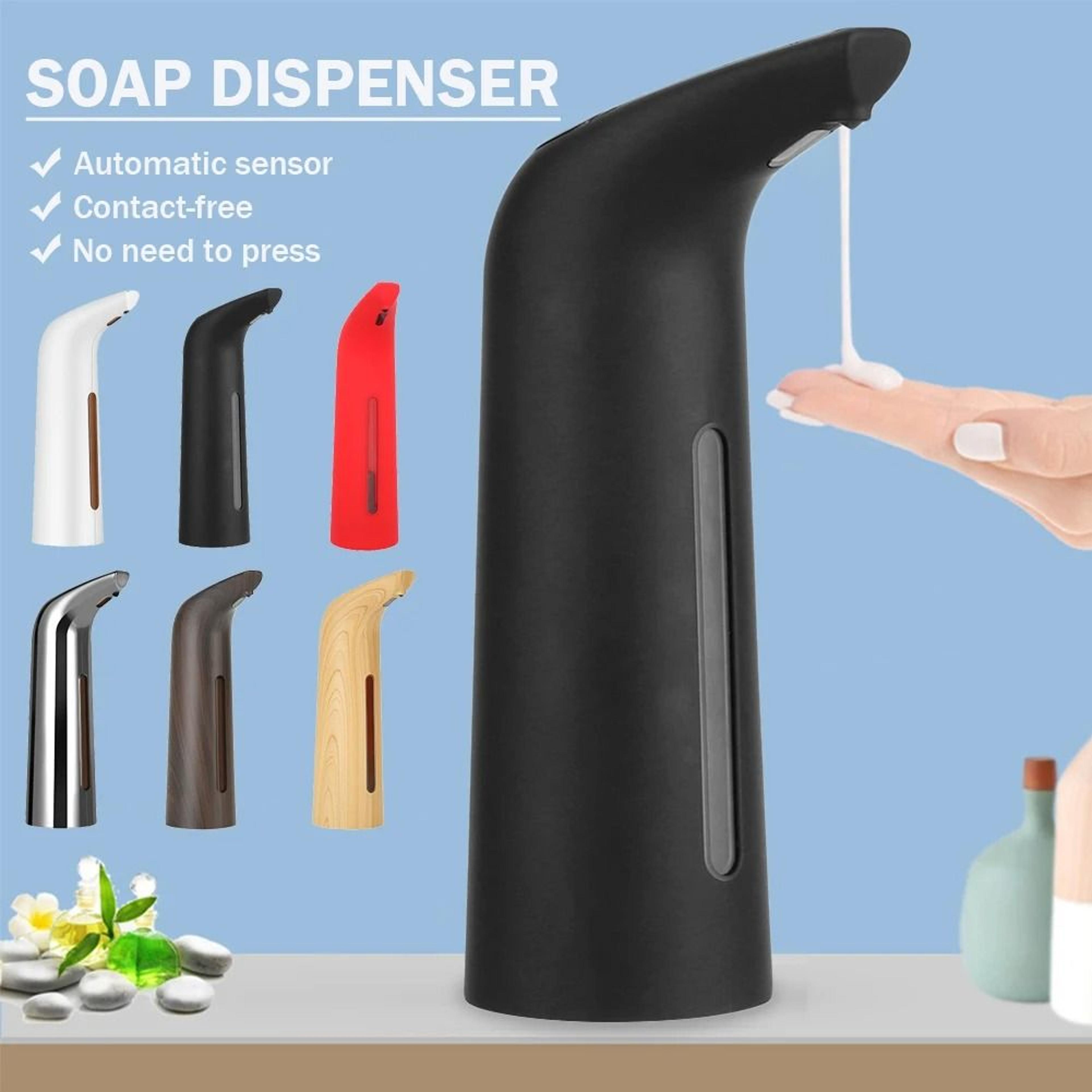automatic soap dispenser 400 ml battery operated touchless