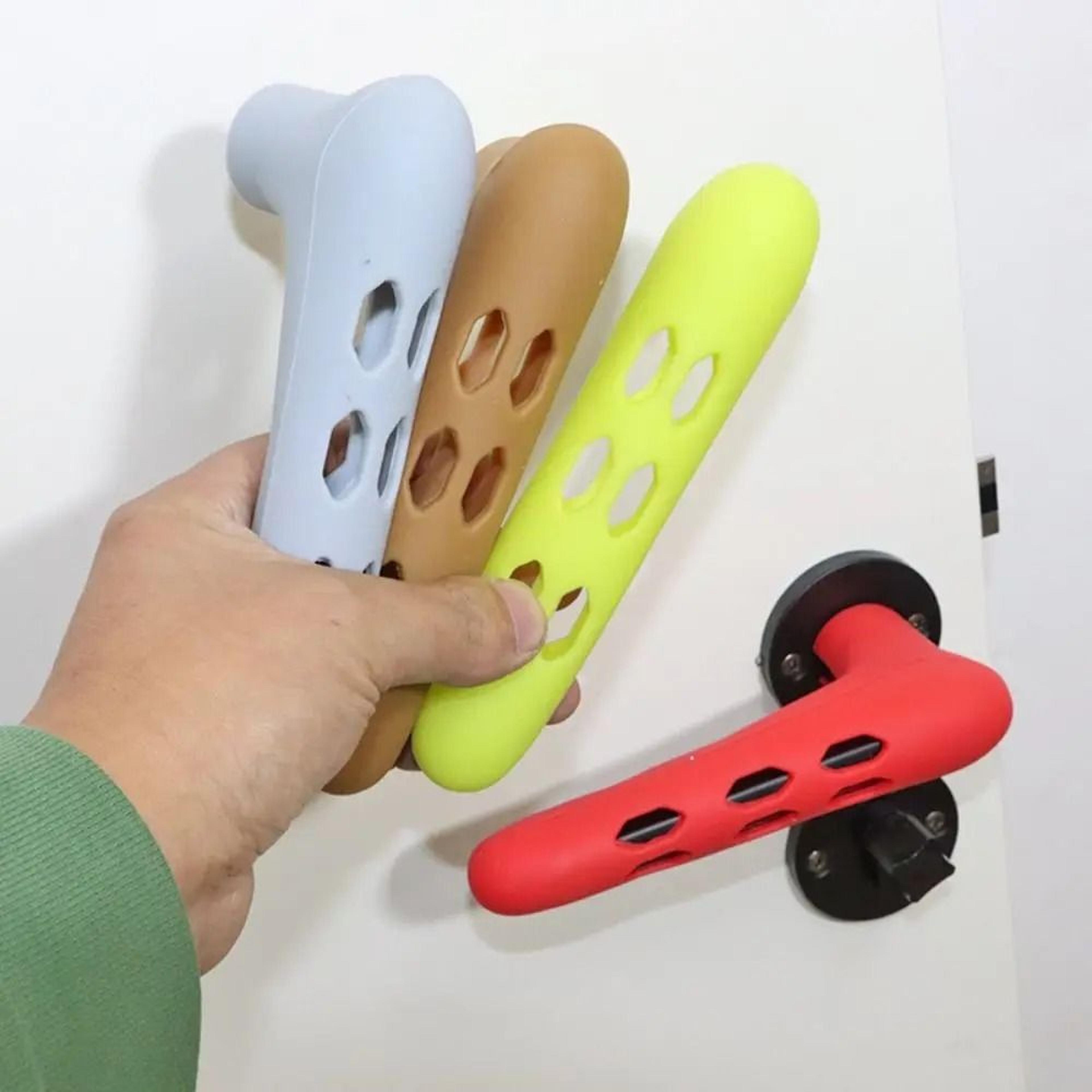 silicone door handle protector sleeve adjustable crash guard