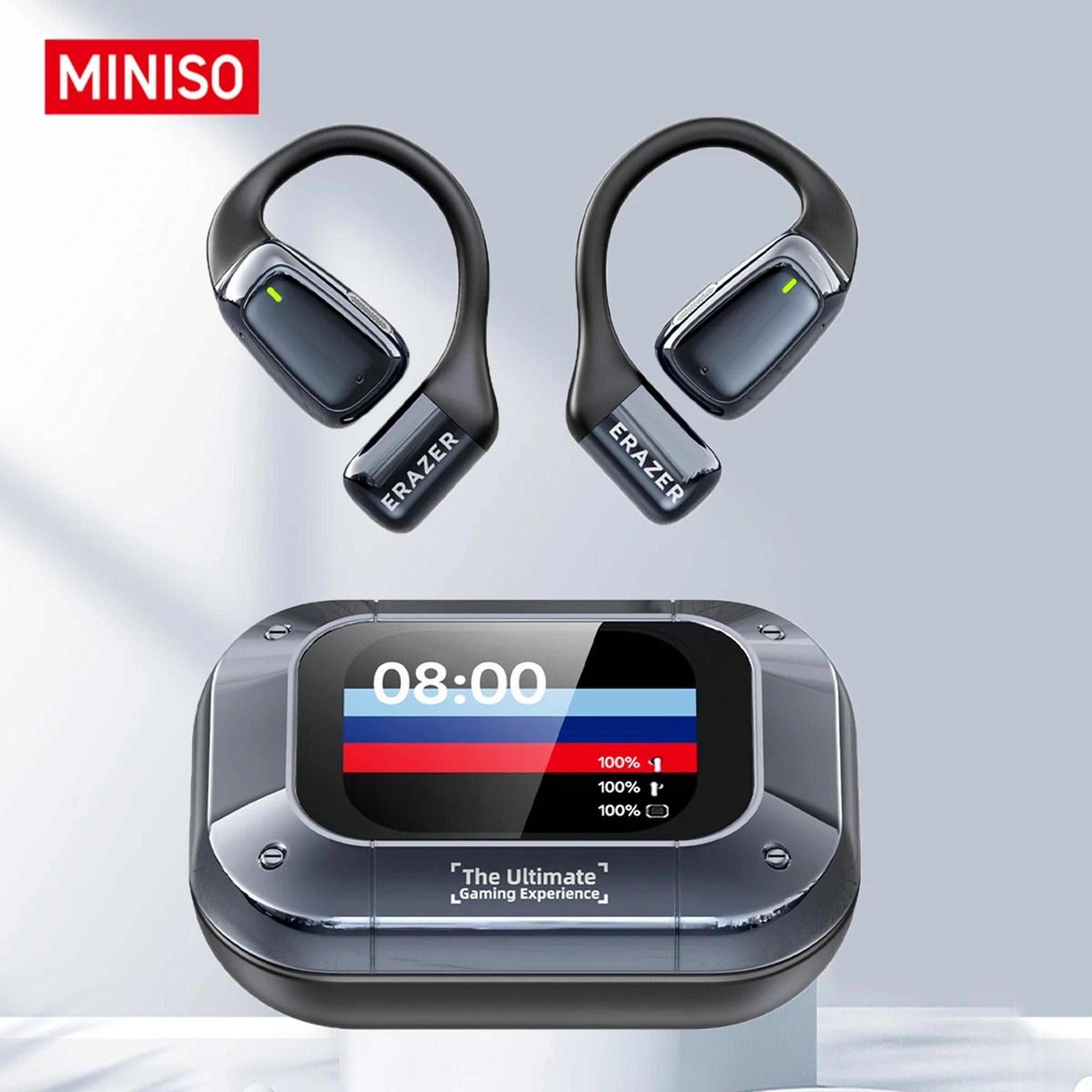 erzer xt82pro tws bluetooth v5.3 led display earbuds