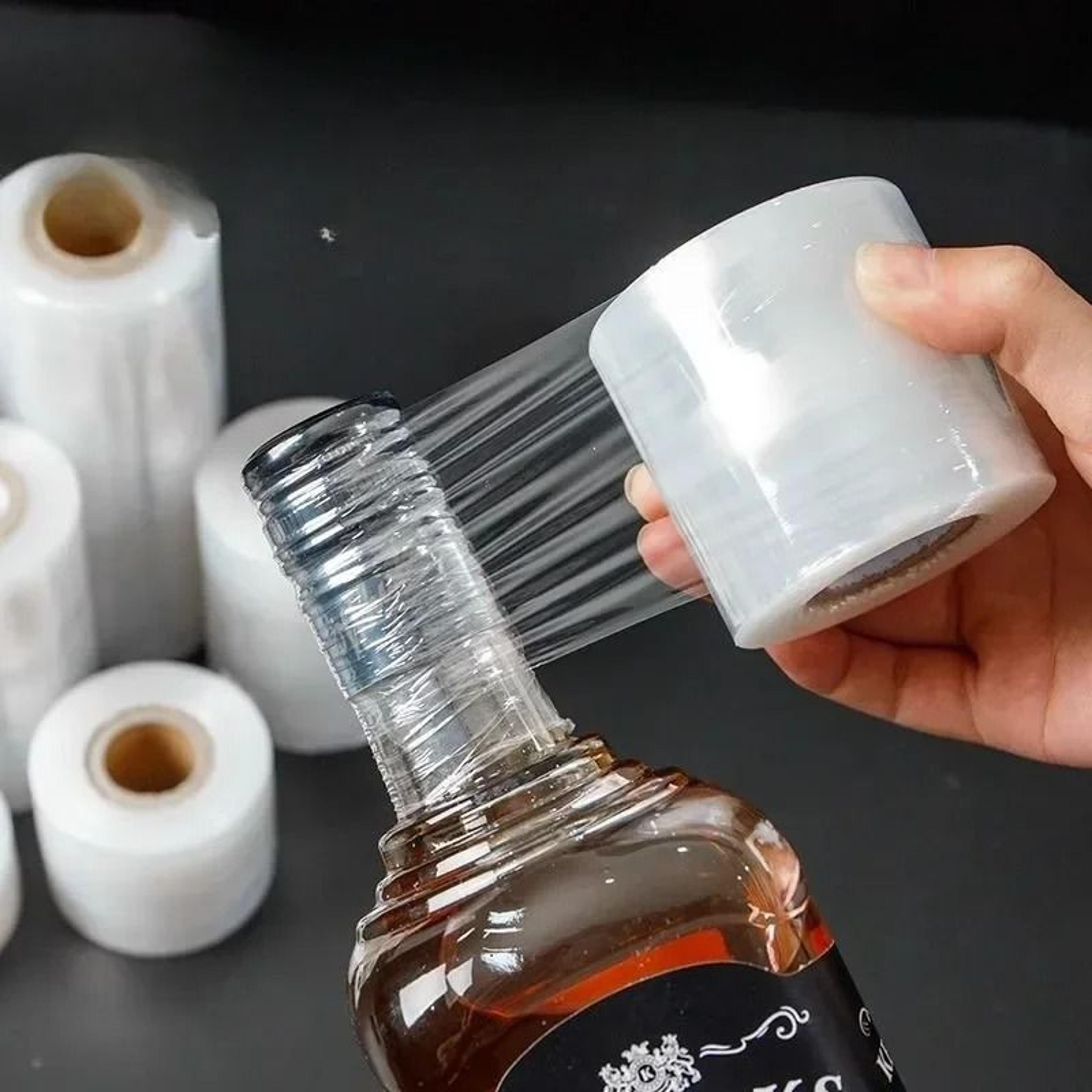 leak proof stretchable bottle seal film for wine and liquor storage