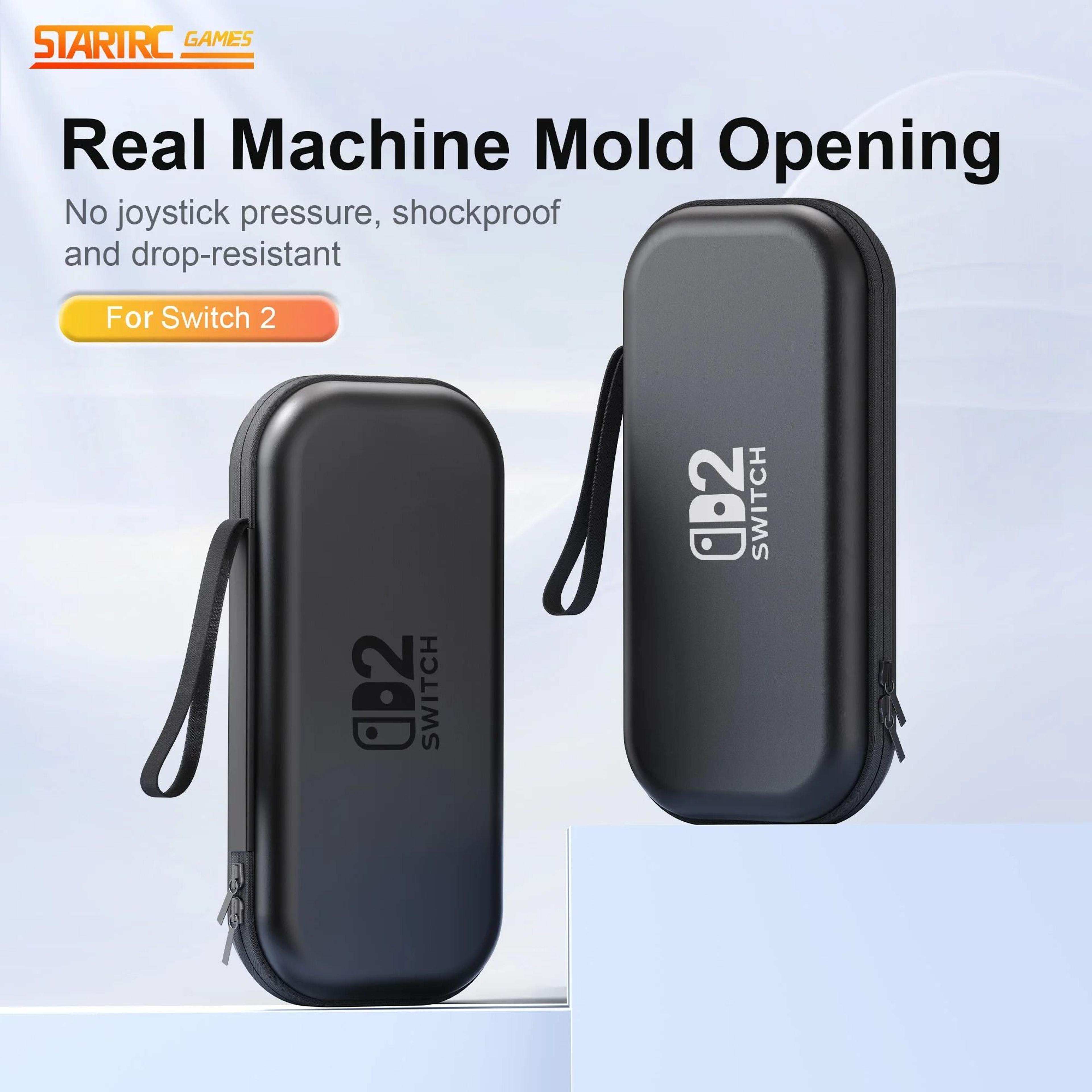 storage bag for nintendo switch 2 portable hard carrying case shockproof pu cover