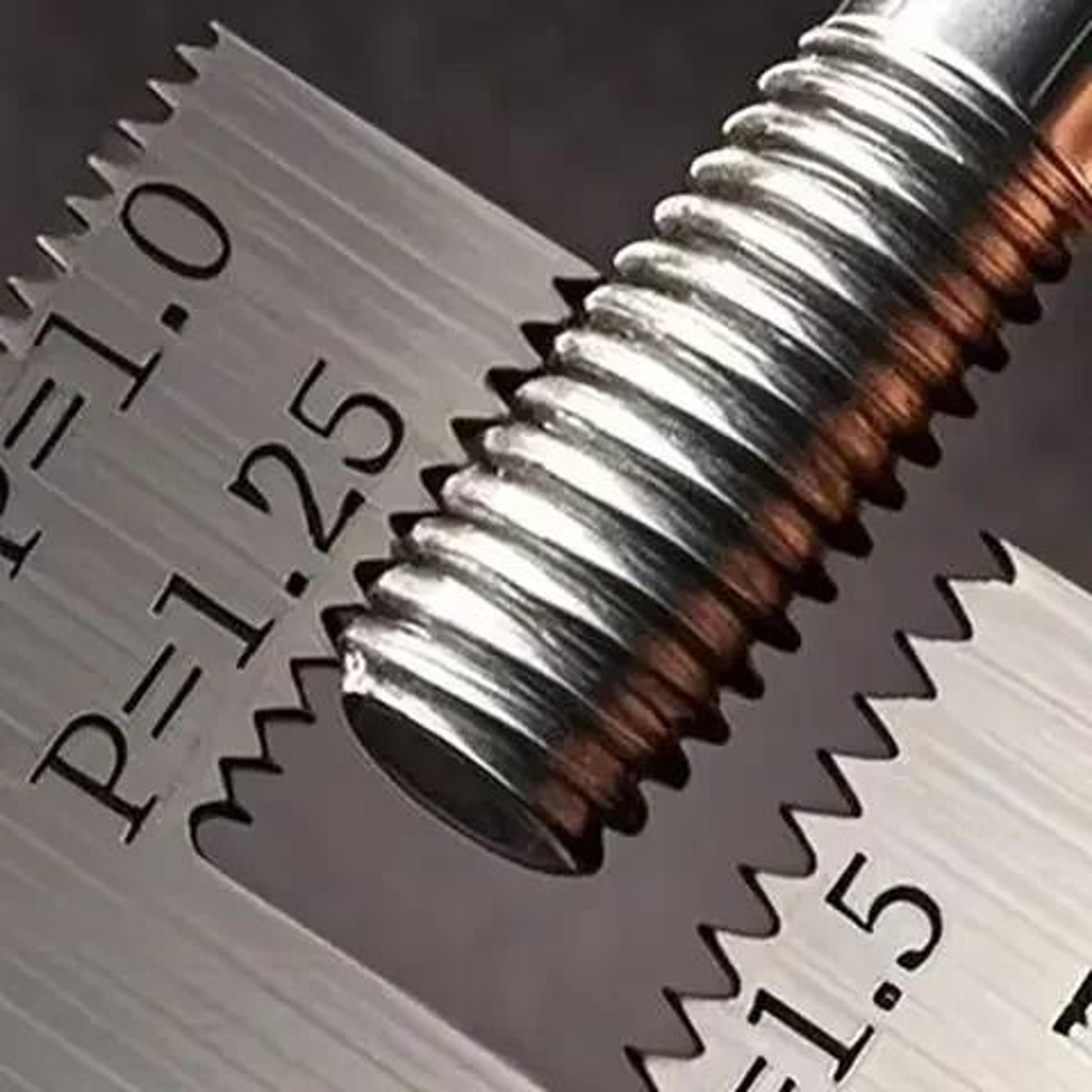high accuracy industry standard pitch gauge for measuring bolt nut screw thread