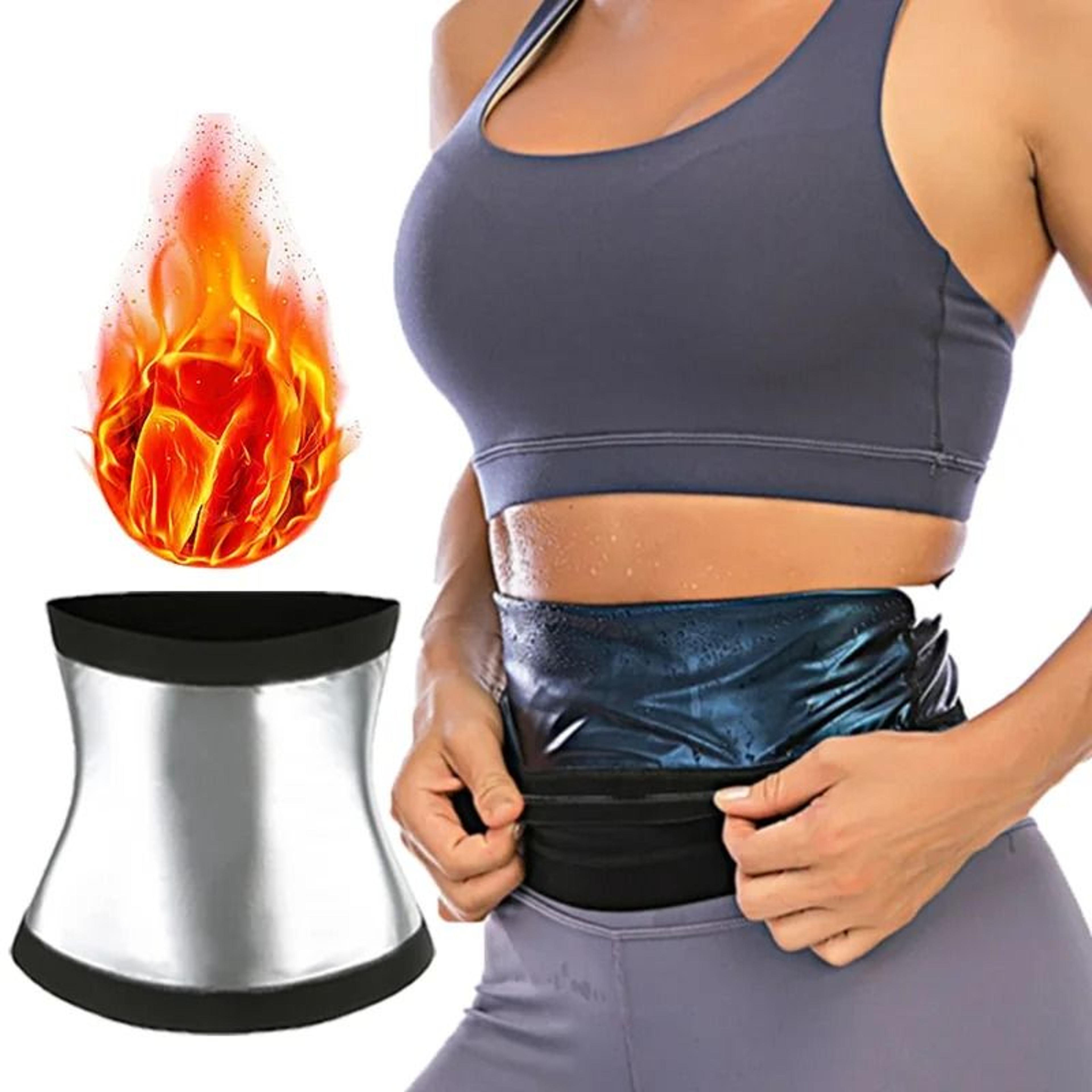 women waist trainer sauna suit slimming belt
