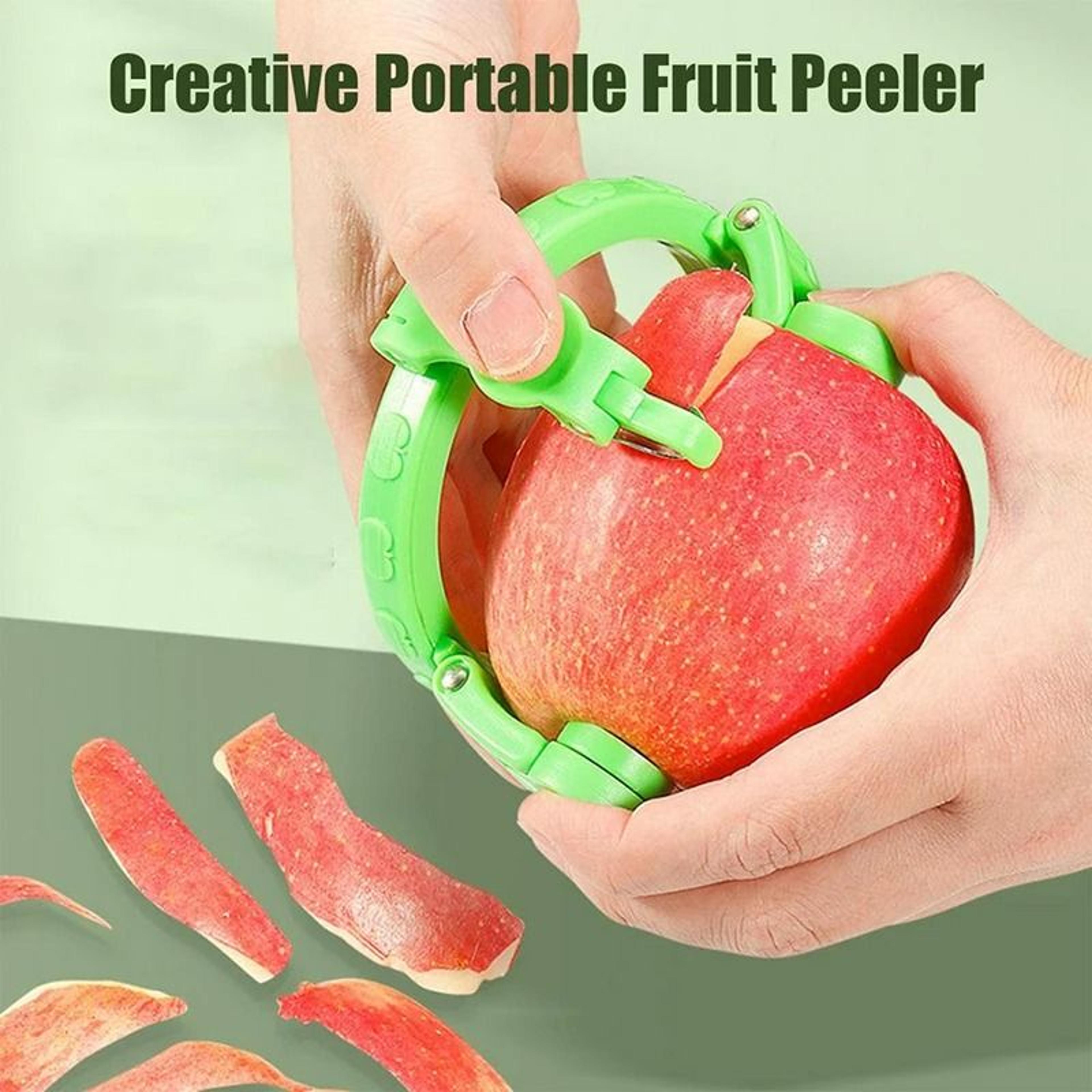 creative handheld fruit peeler for apples pear kiwis and peaches