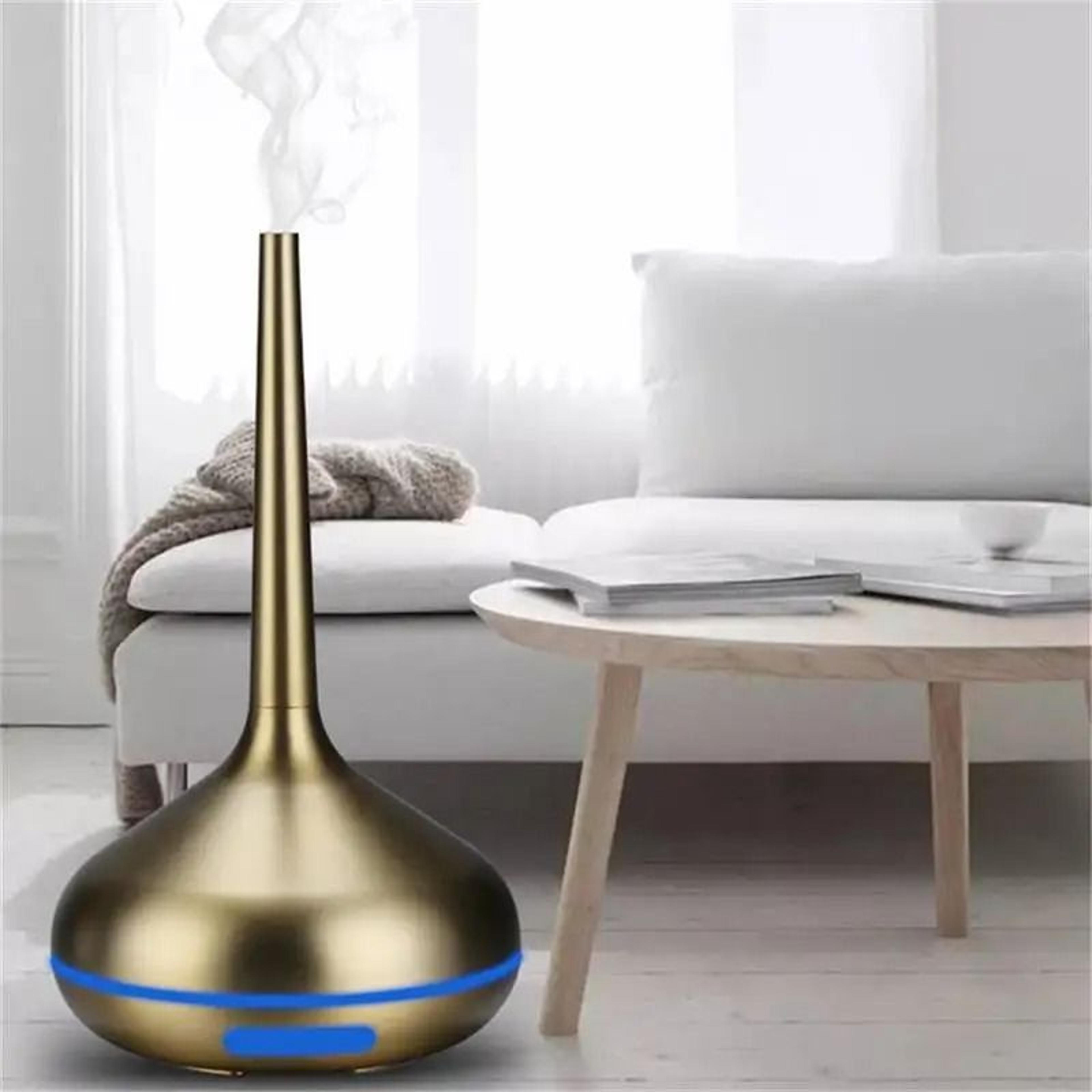 ultrasonic humidifier silver gold for home and office