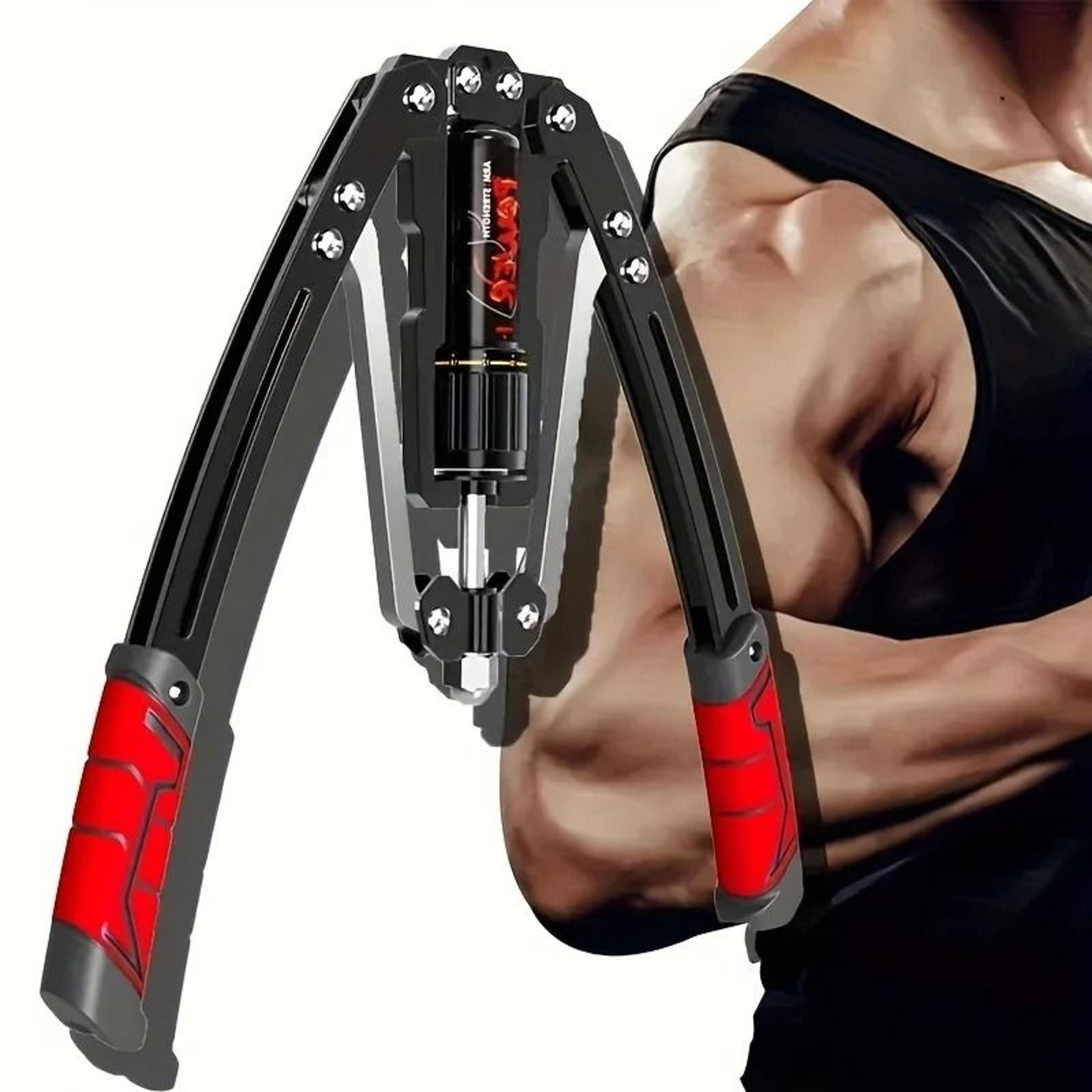 adjustable hydraulic arm exerciser strength trainer