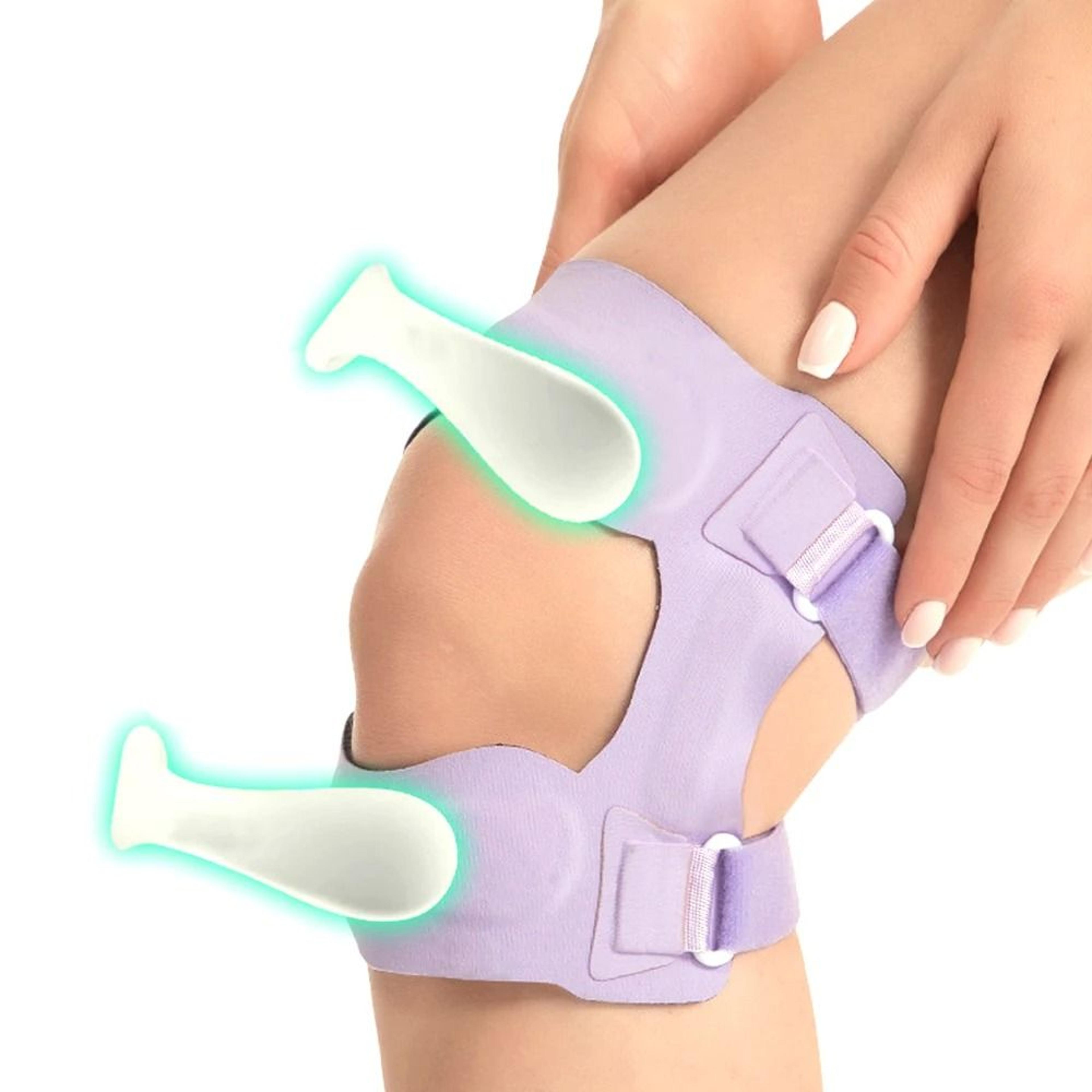 patella tendon knee strap with gel pad and side stabilizers