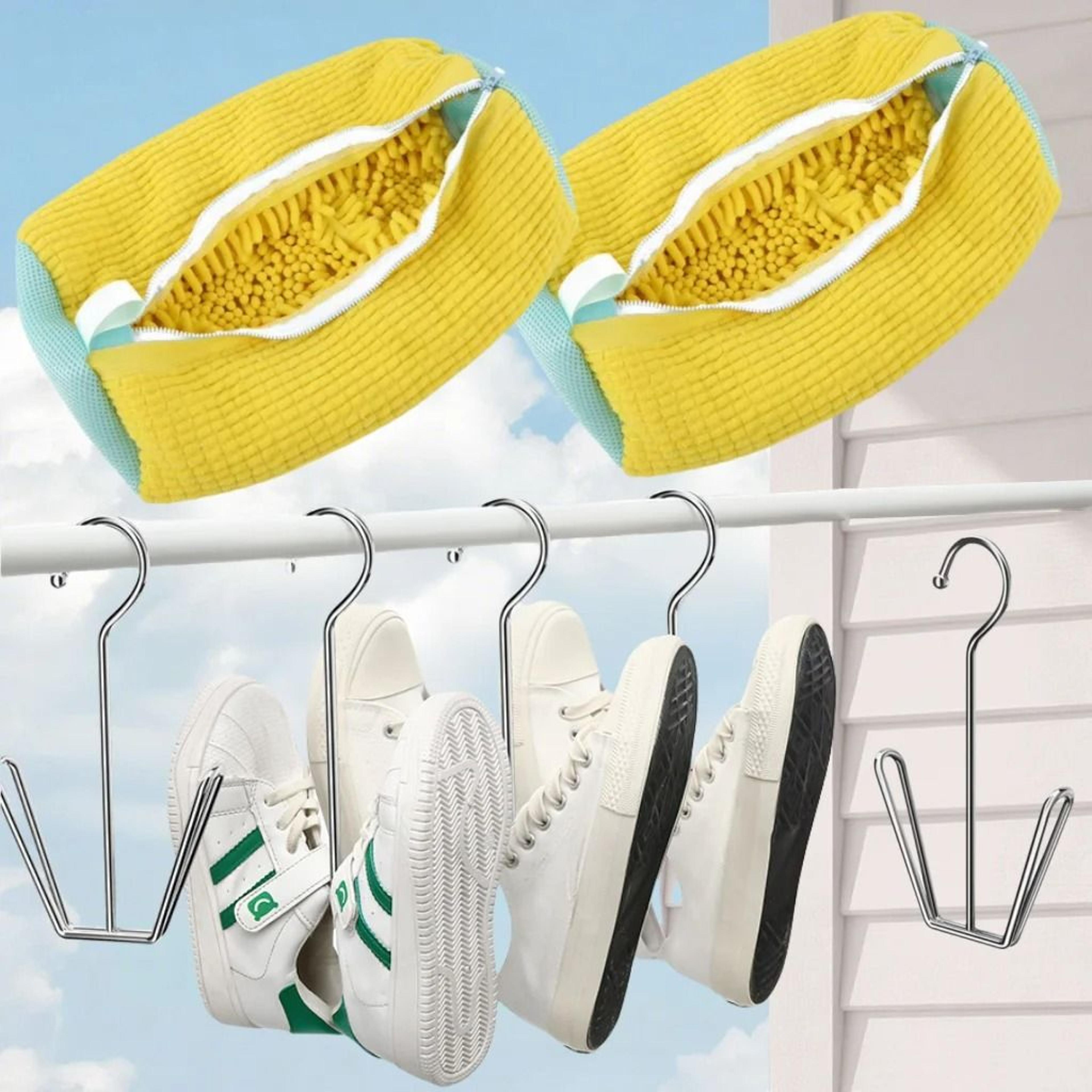 shoe washing bag microfiber closure washing machine laundry bag for sneakers