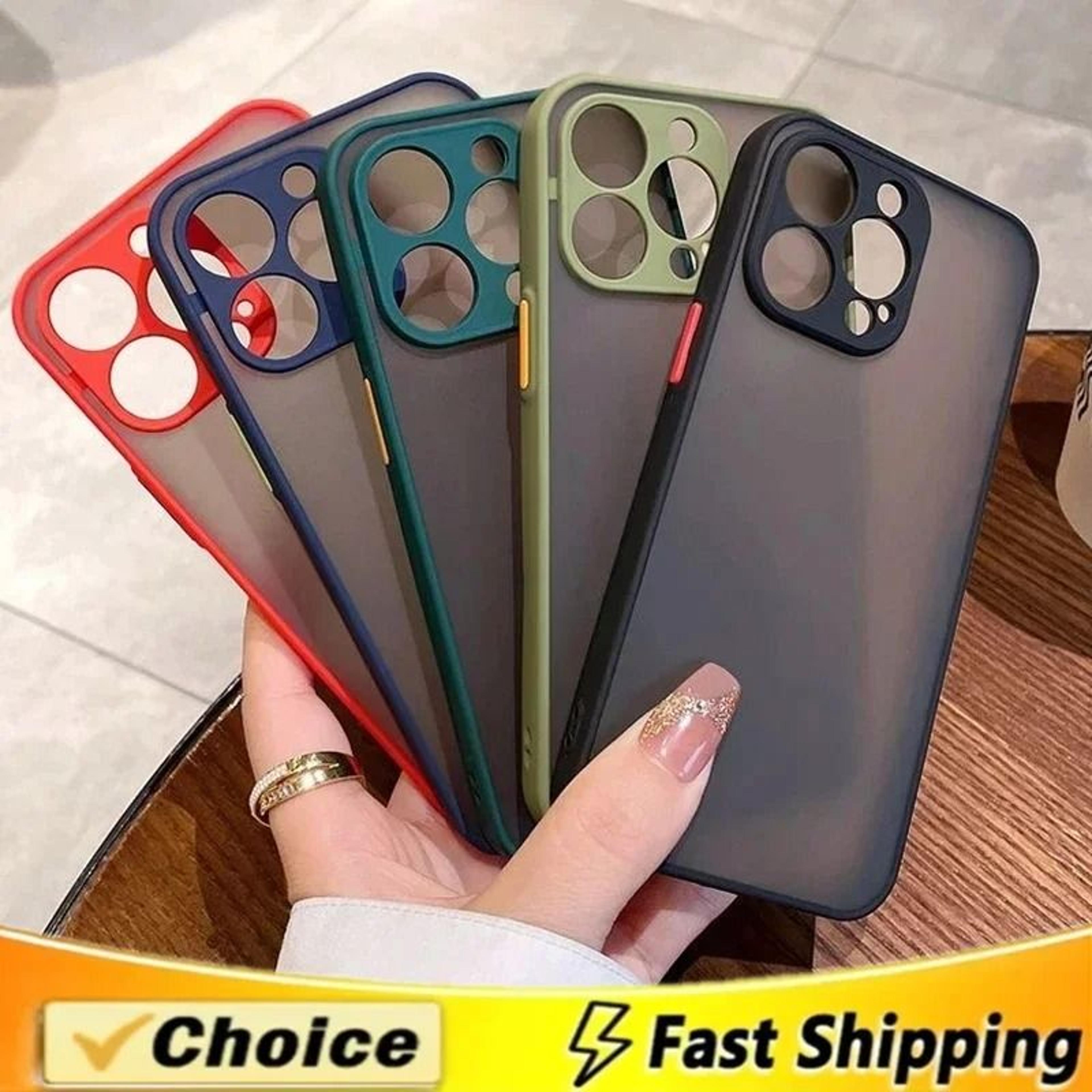 matte phone case soft silicone shockproof case for iphone 16 15 14 13 12 11 pro max plus mini
