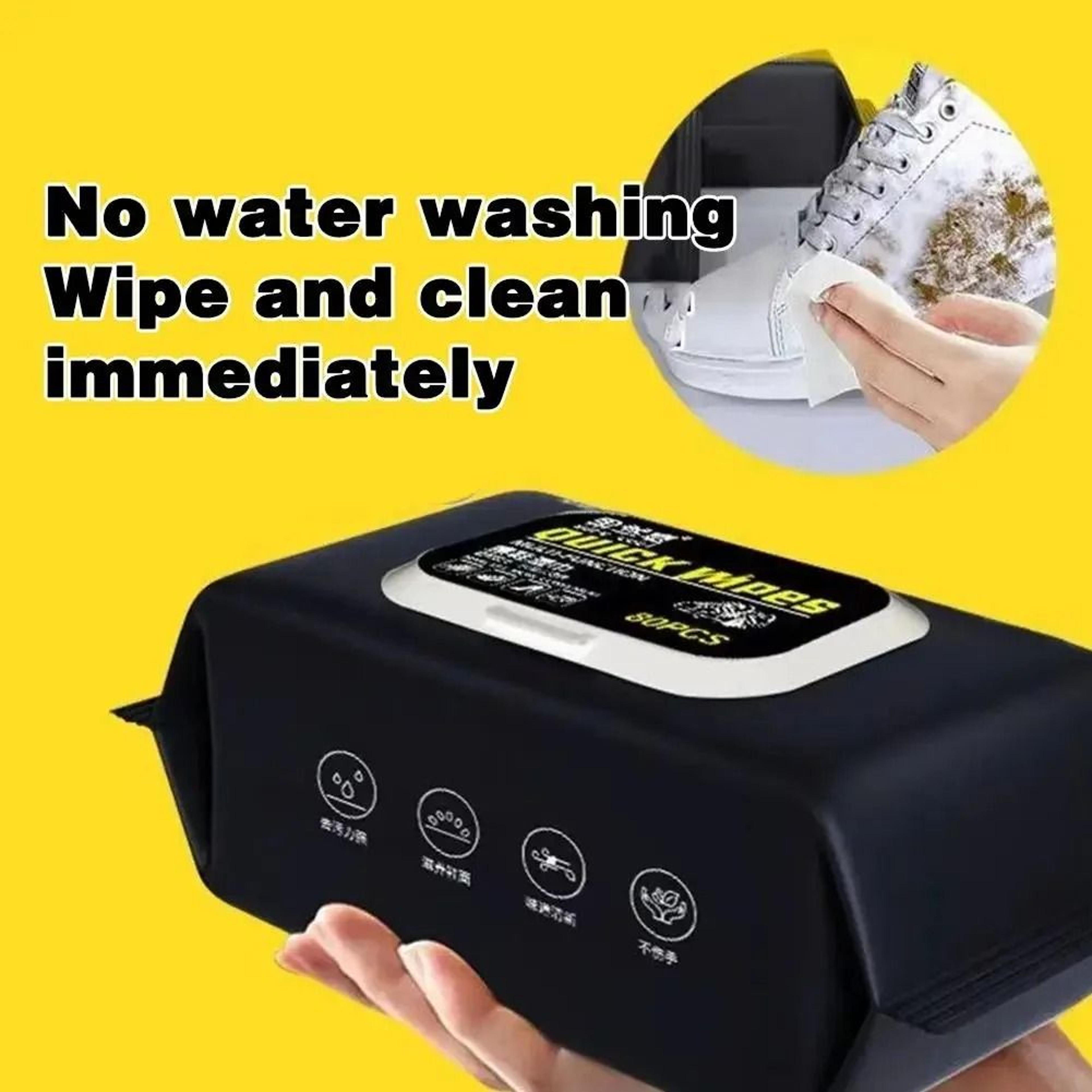 shoe eraser cleaner kit quick clean sneakers shine care wet wipes