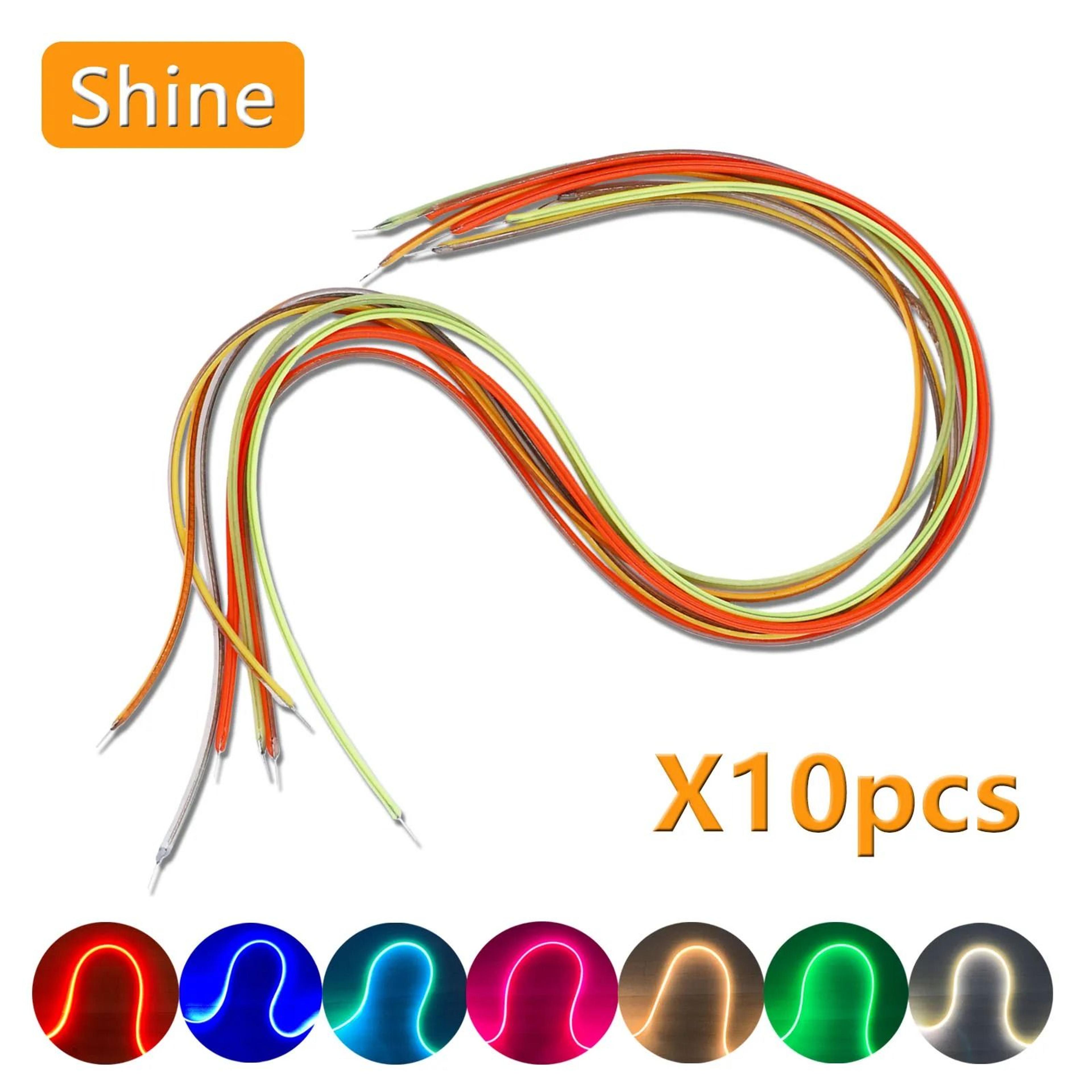 cob led filament light strips for edison bulb lamp parts and diy lighting projects