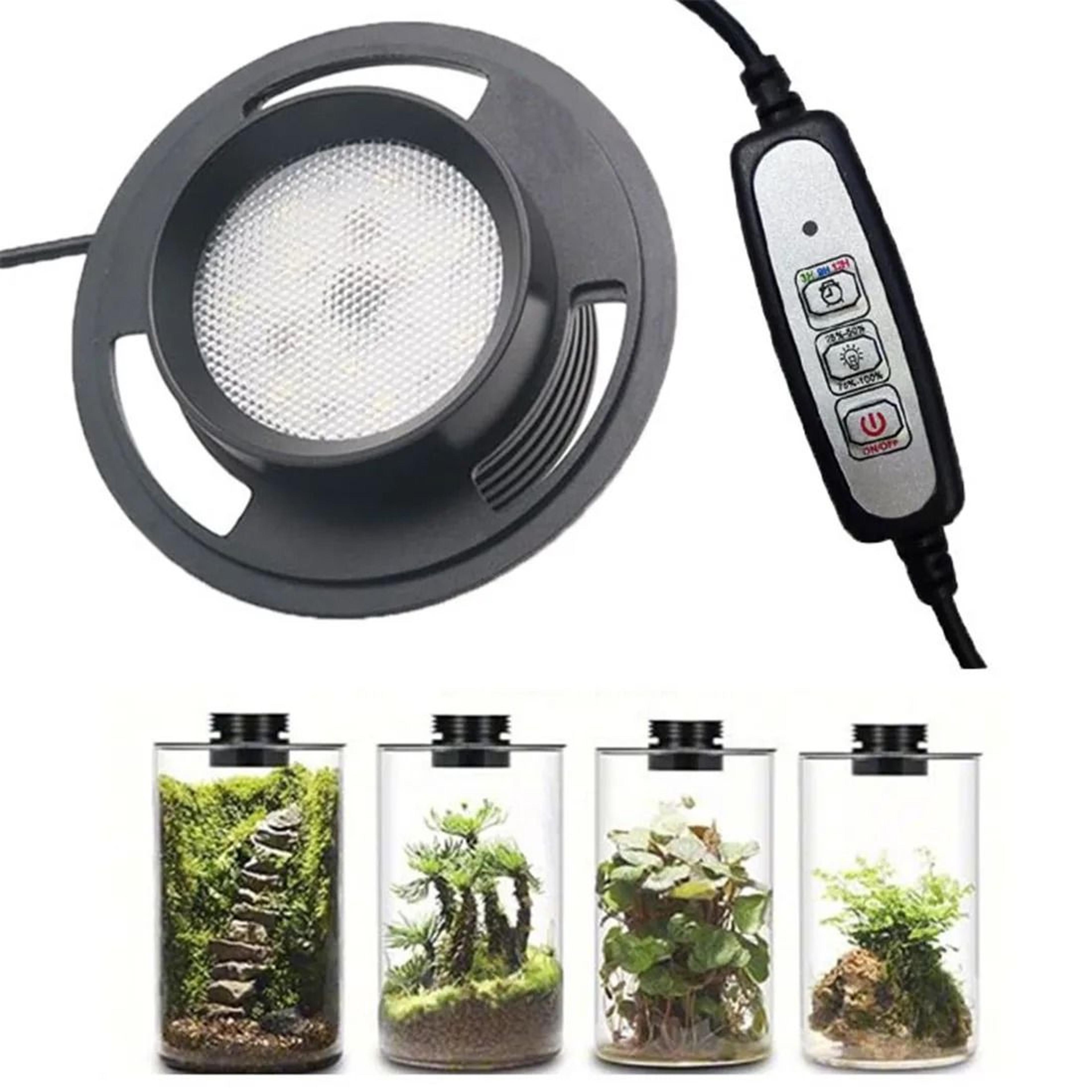 dimmable usb terrarium plant growing lamp with timer for indoor plants