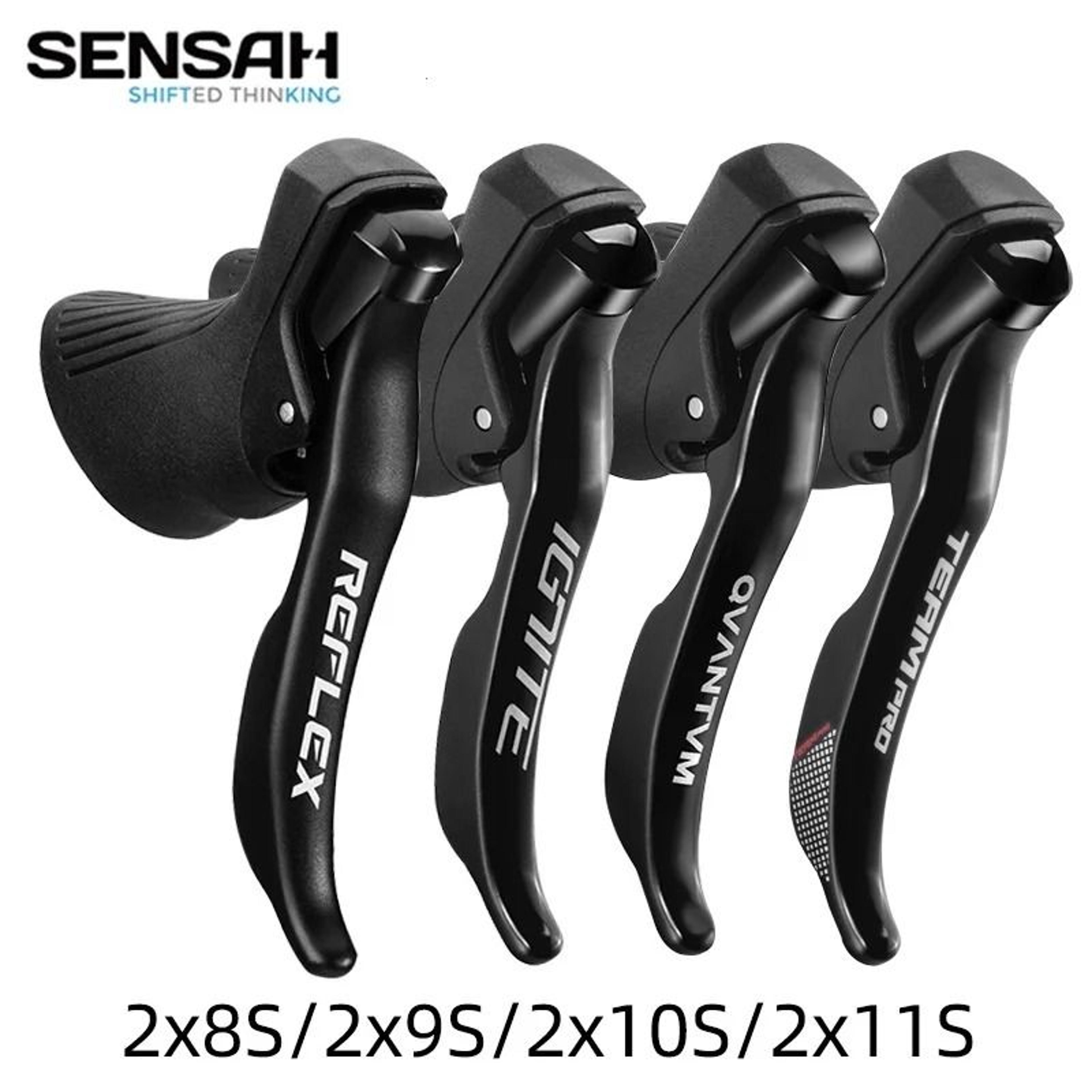 sensah ignite road bike shifters 2x10 speed brake lever for shimano sora tiagra claris
