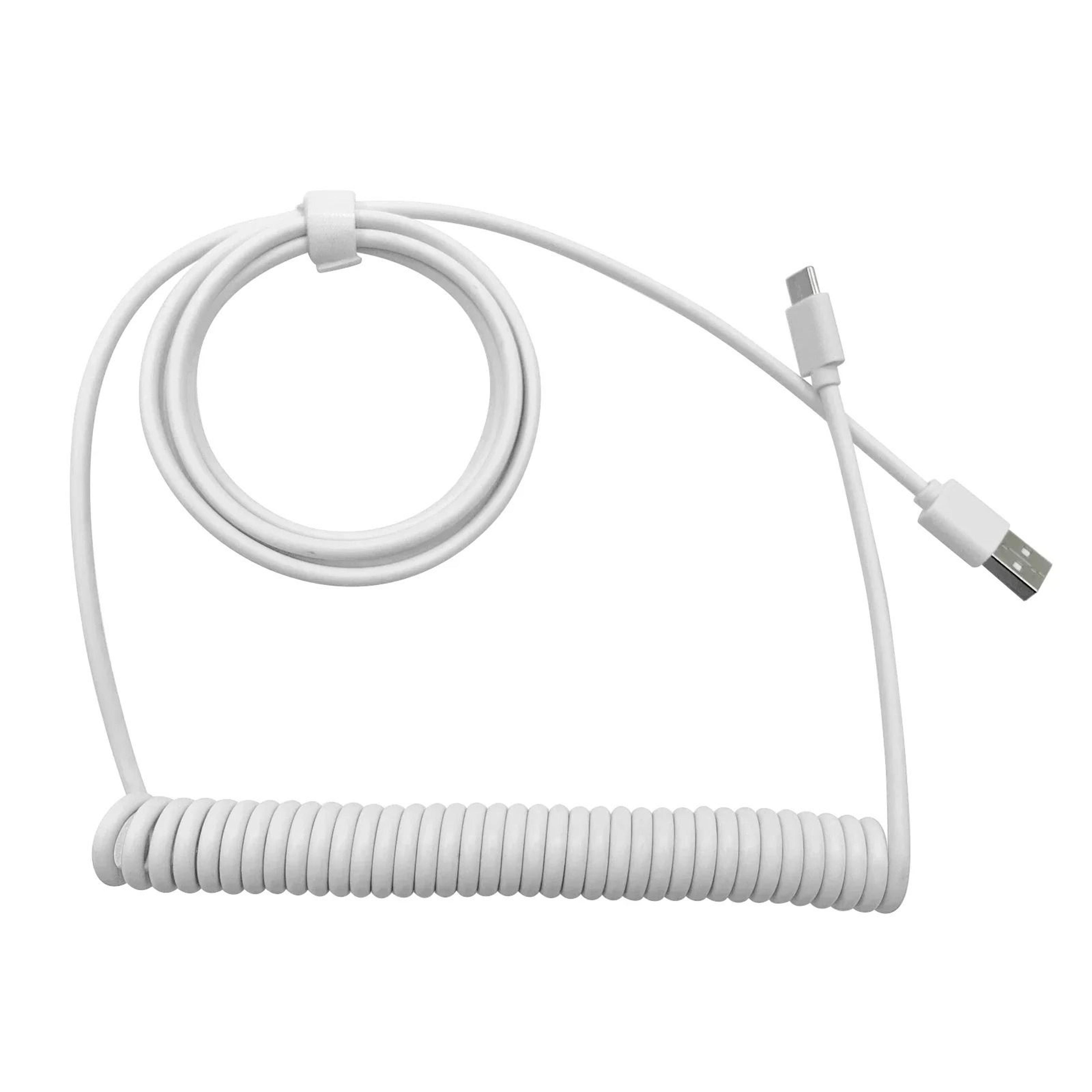 mechanical keyboard coiled type c to usb extension cable