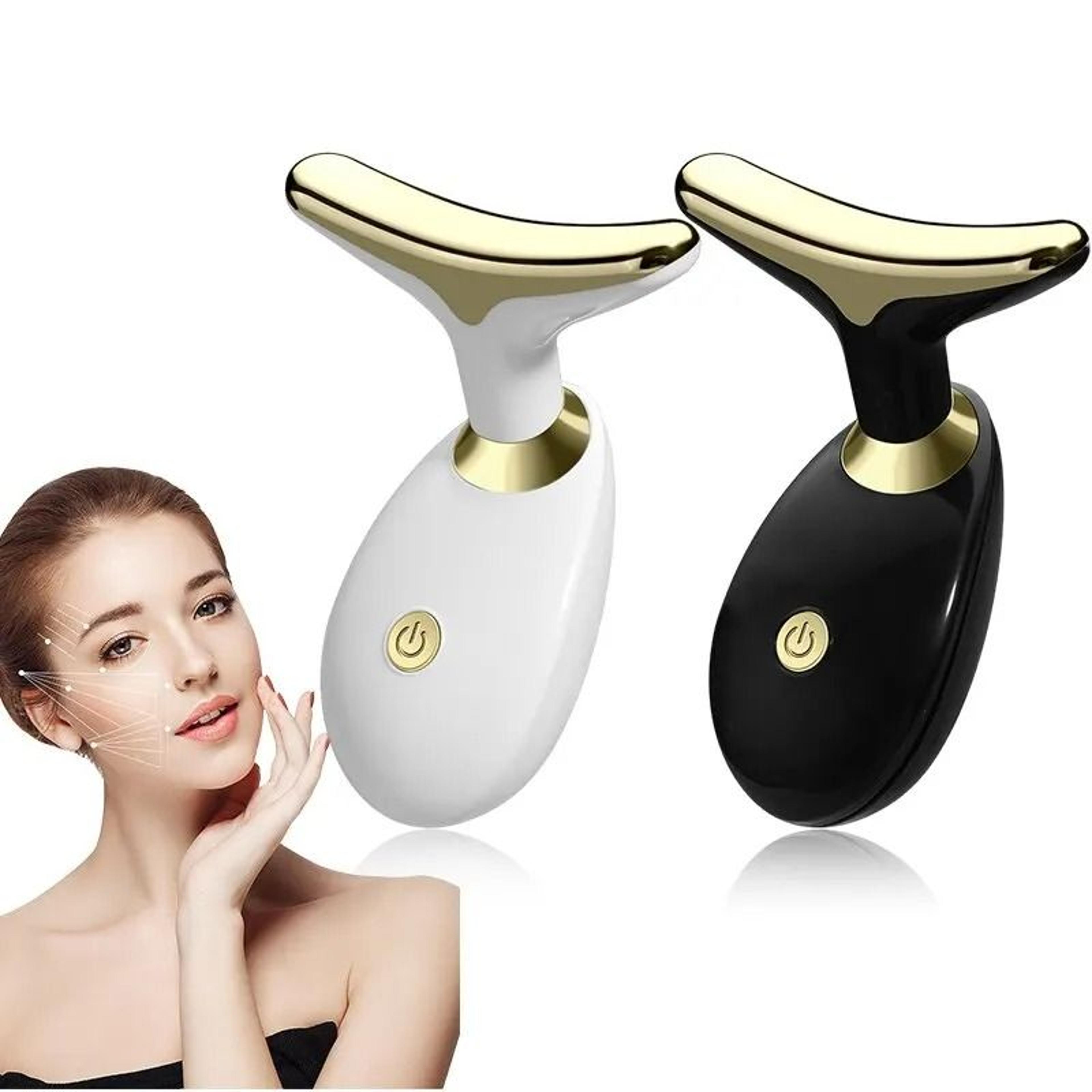 wireless face and neck massager lifting and firming electric beauty device