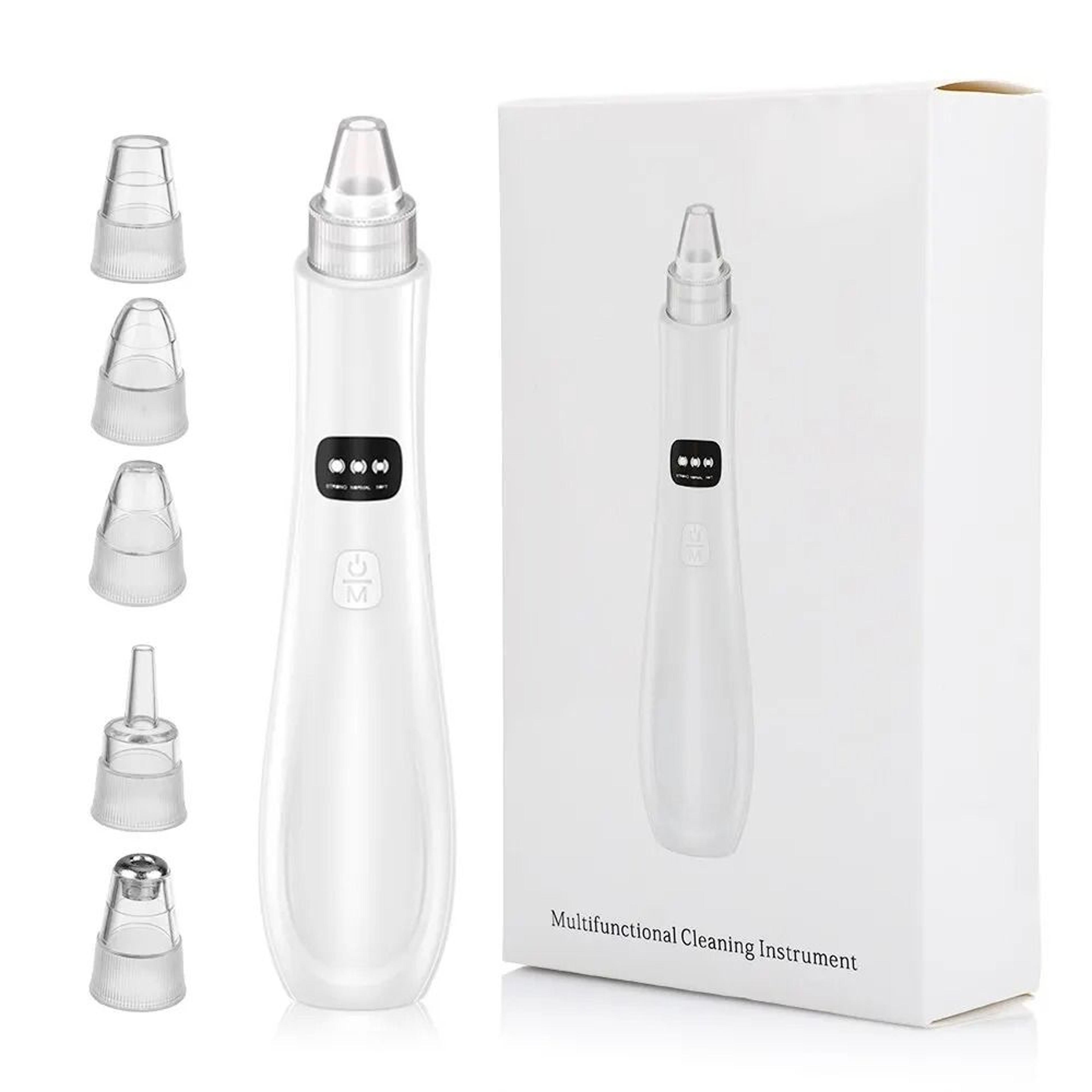 3 mode face pore vacuum skin cleanser dead skin remover facial tool