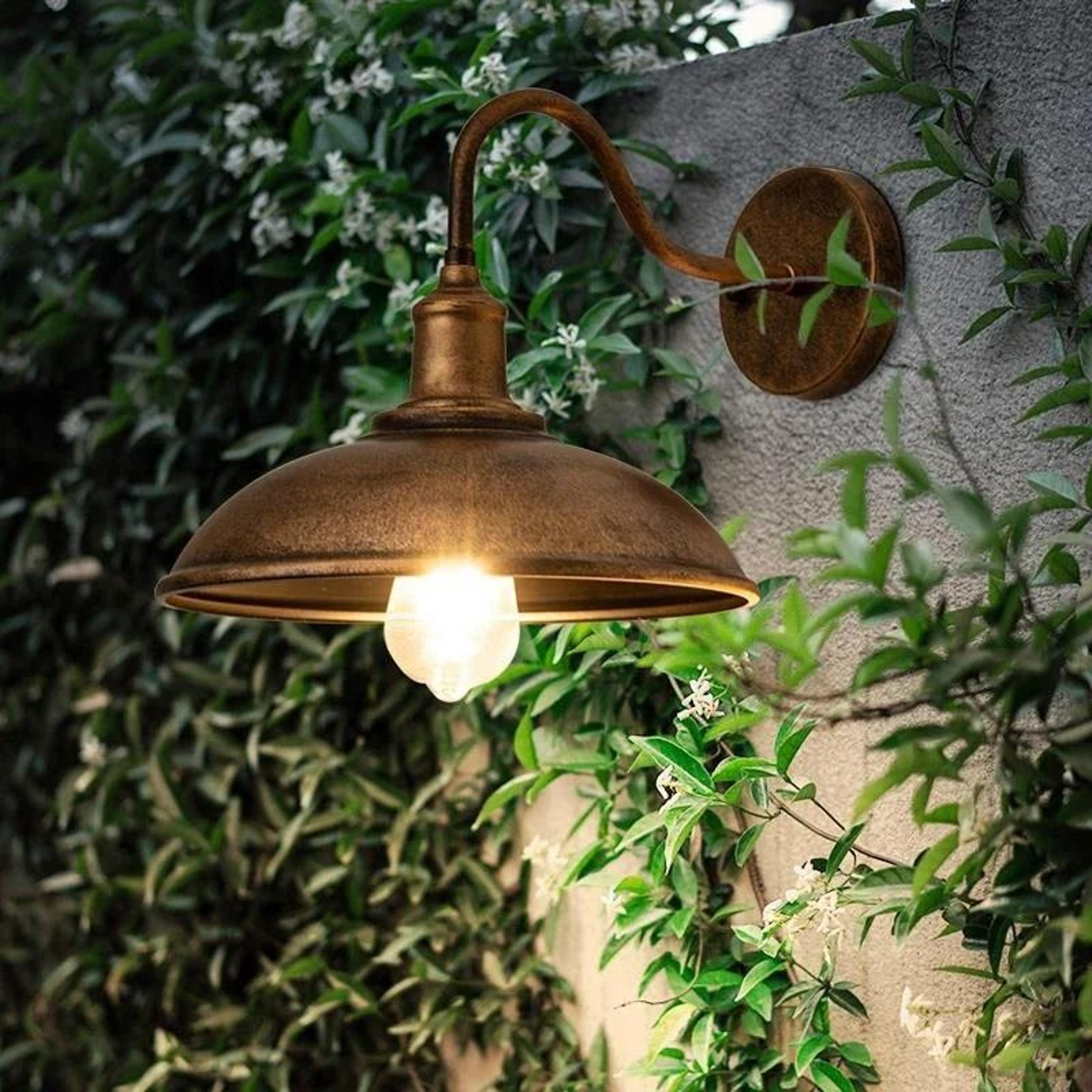 retro waterproof led wall lamp outdoor e27 decorative lighting fixture