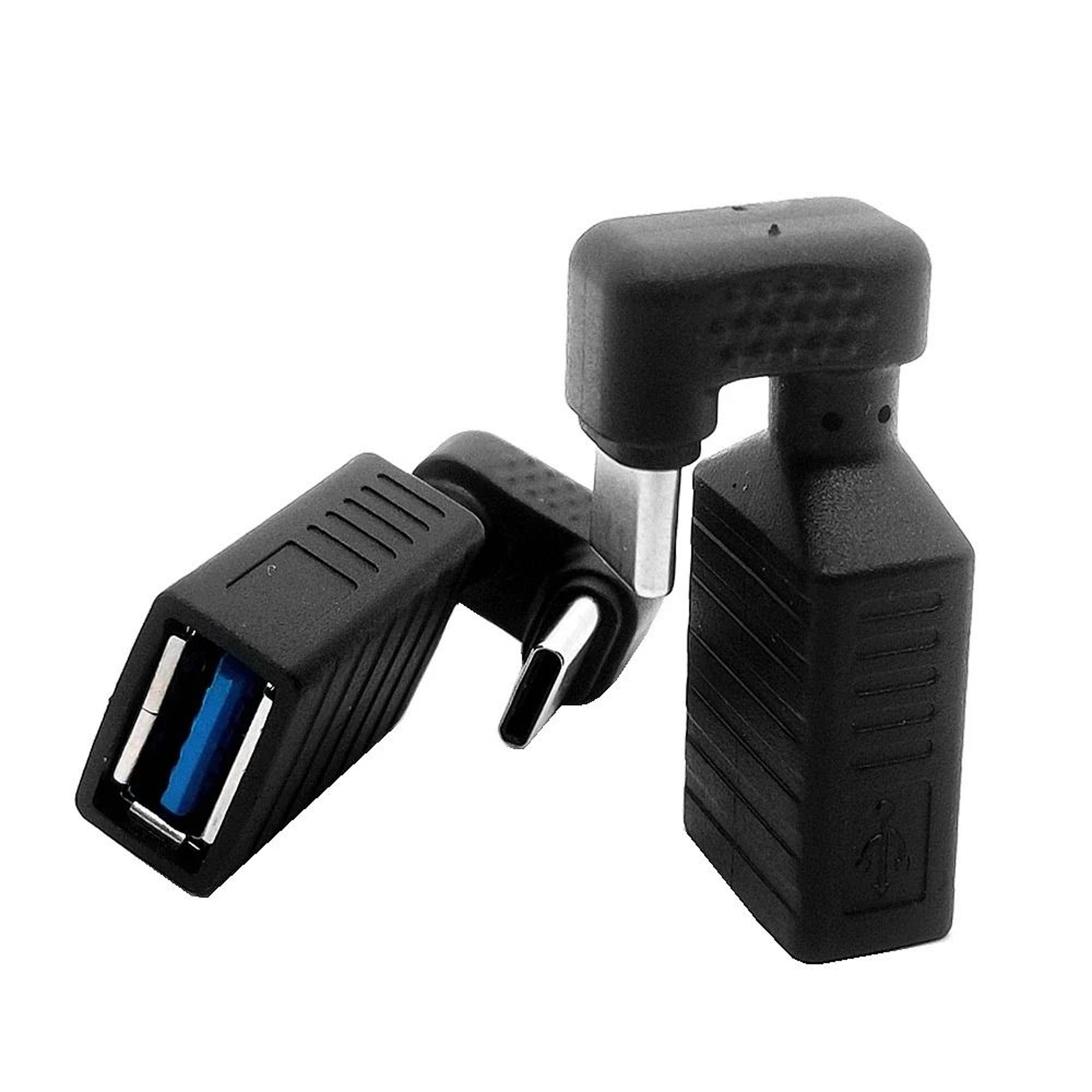 high speed u-shaped usb-c to usb 3.0 female otg adapter