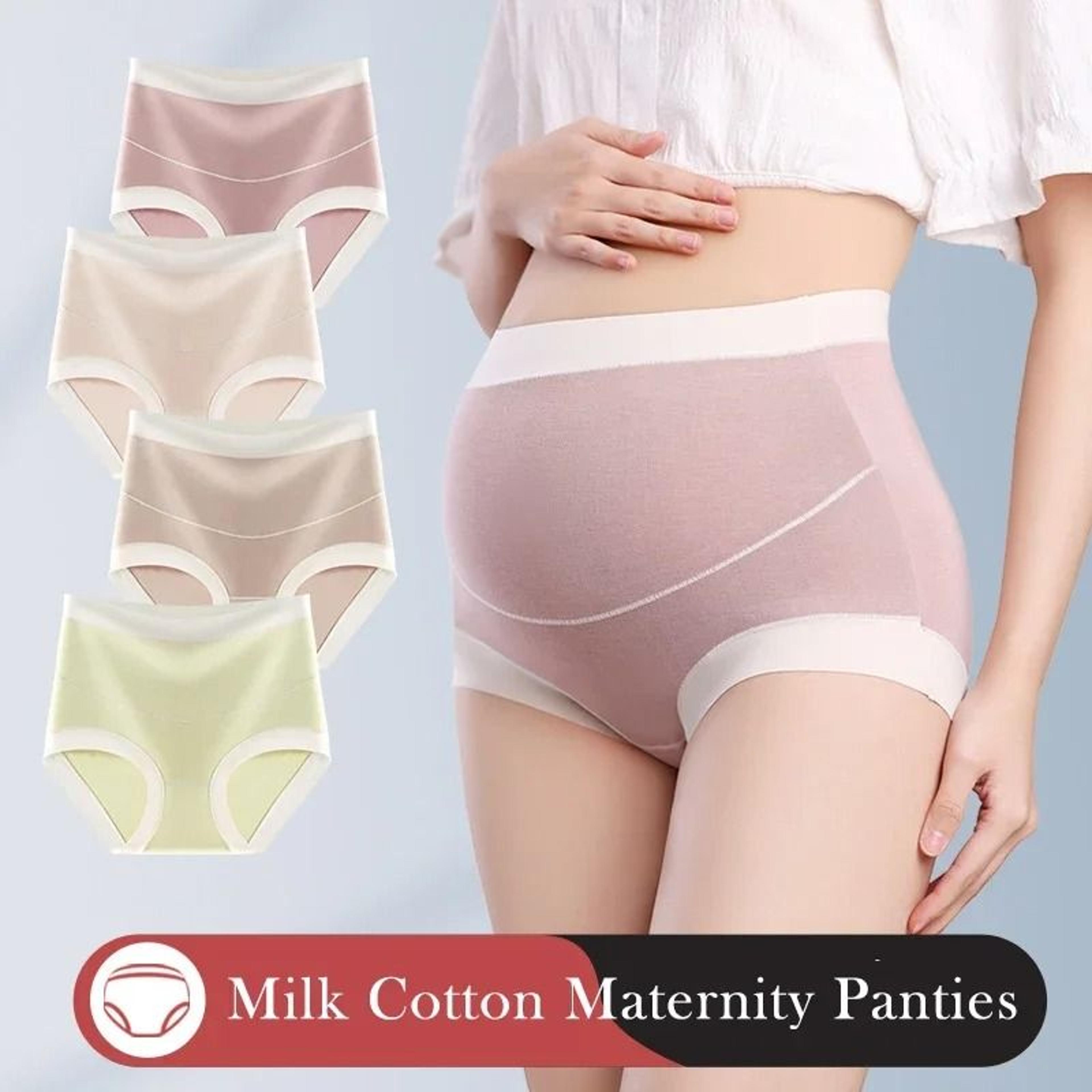 high waist cotton maternity panties soft pregnancy briefs for women