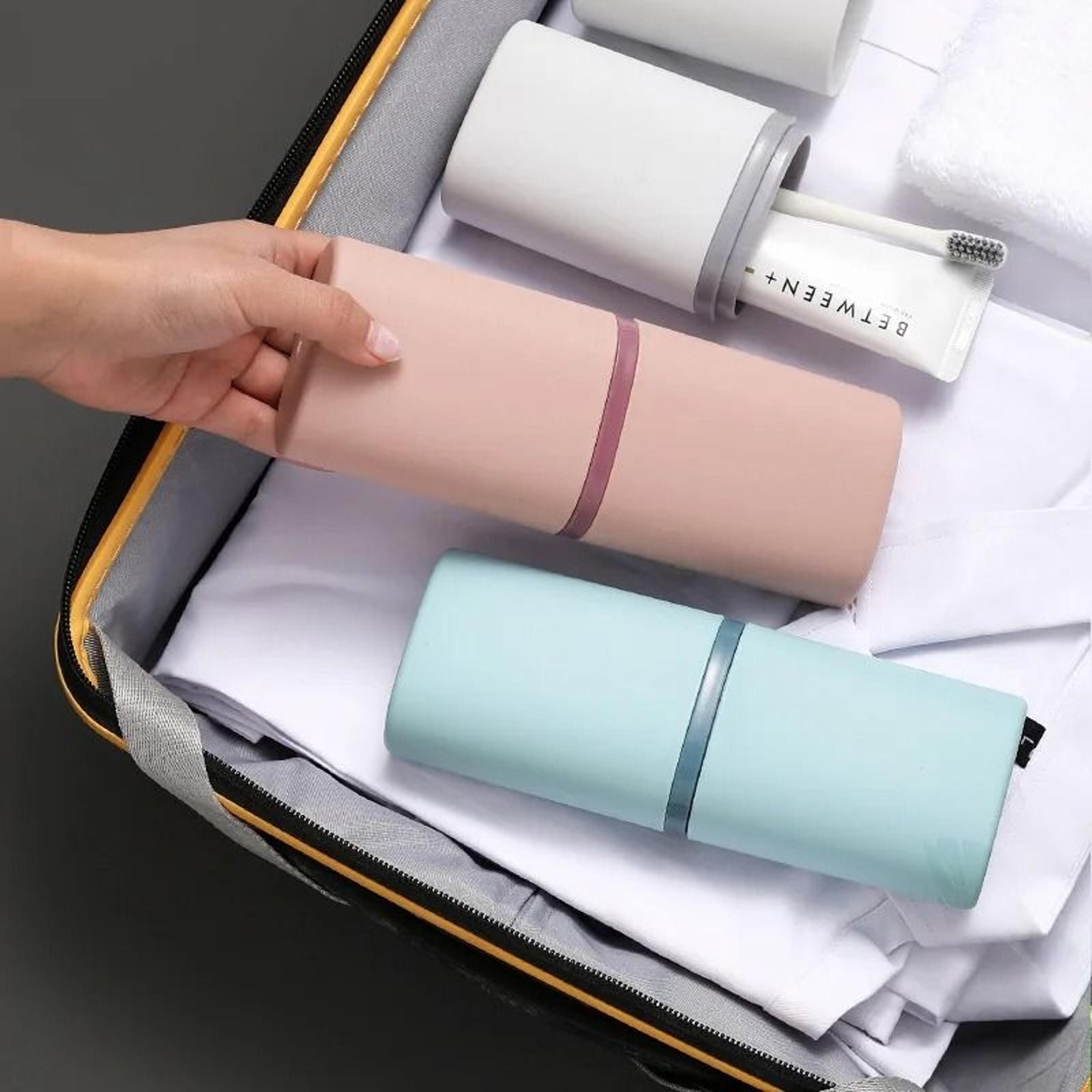 portable travel toothbrush case holder for camping business trips