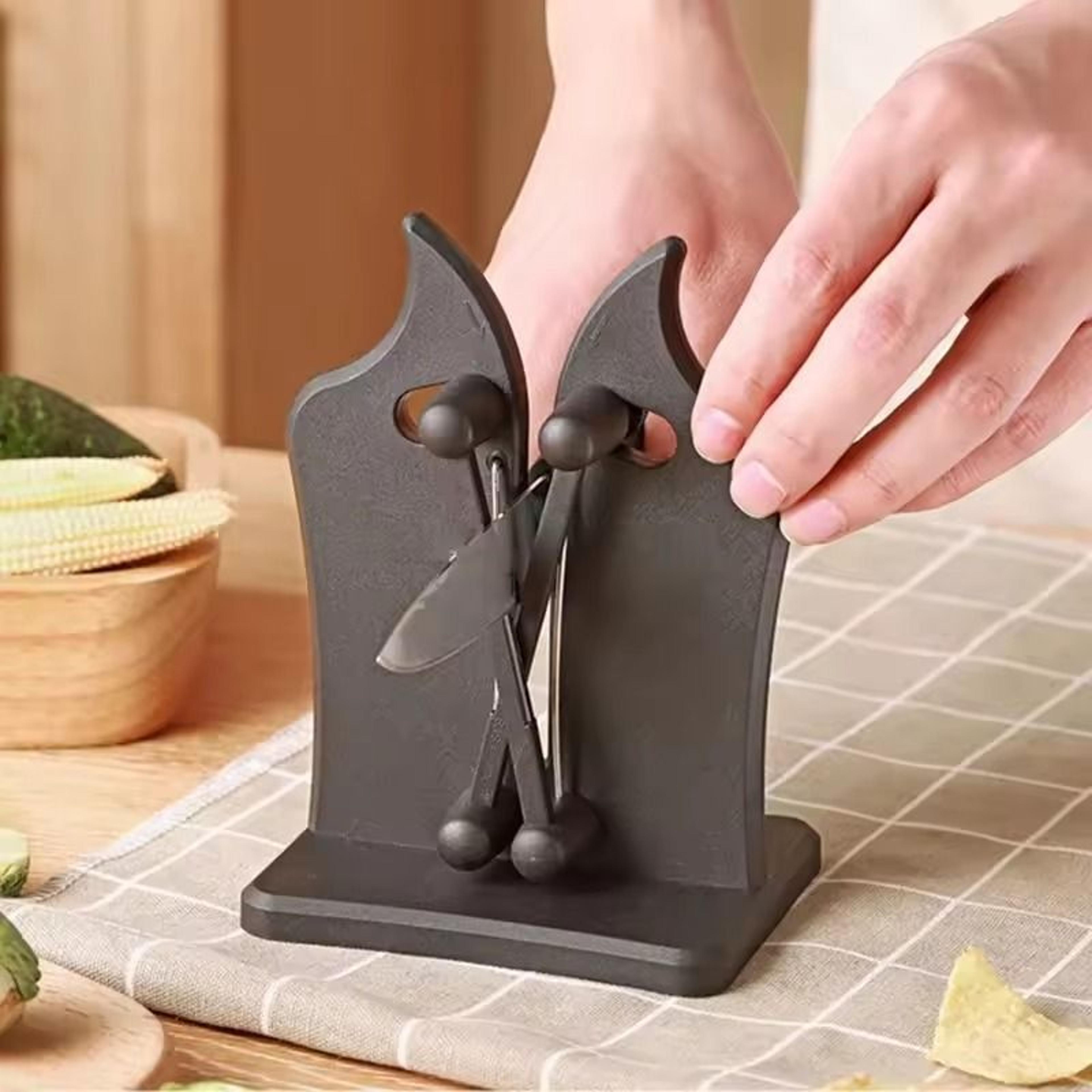 household knife sharpener multifunctional kitchen sharpening stone