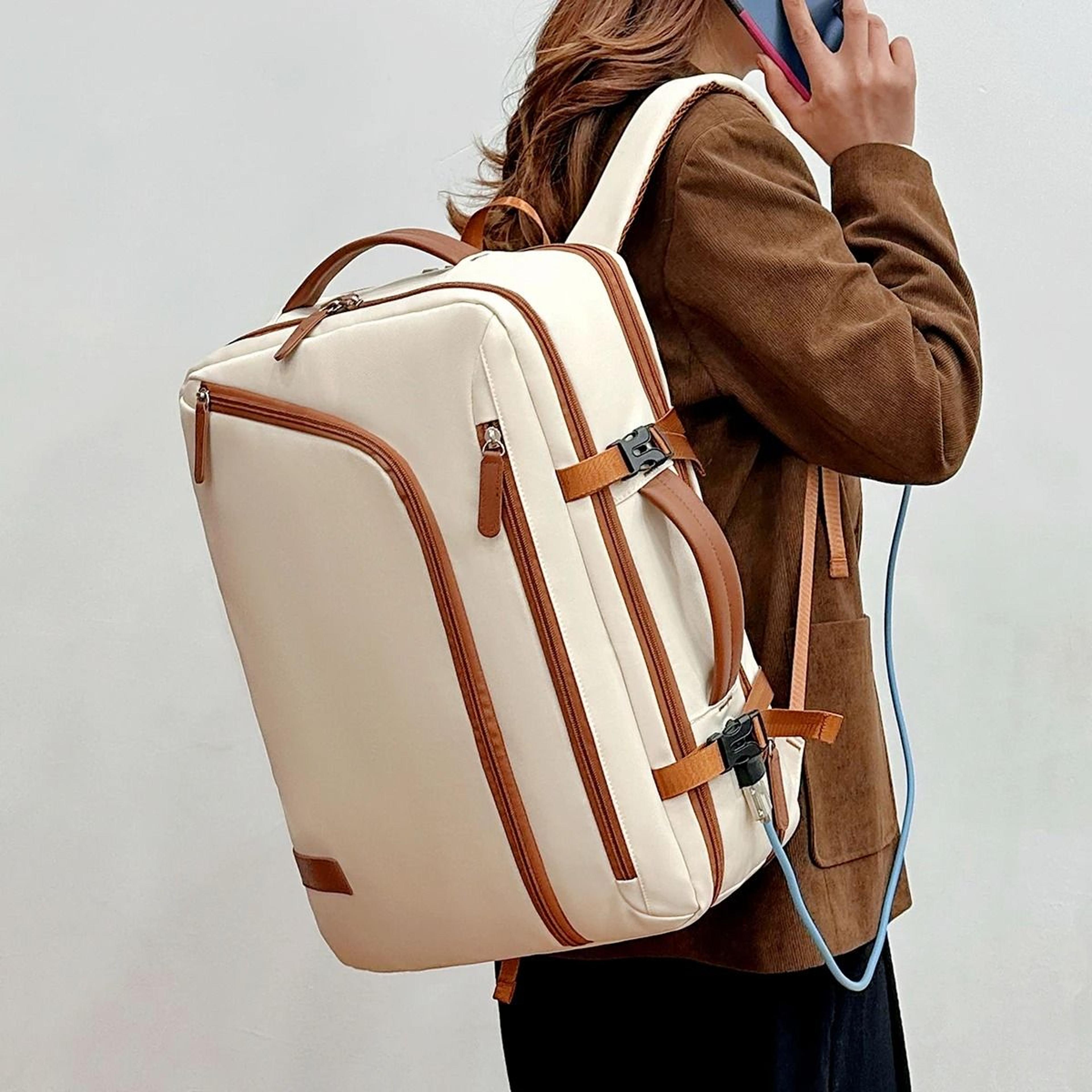 unisex large capacity business travel computer backpack
