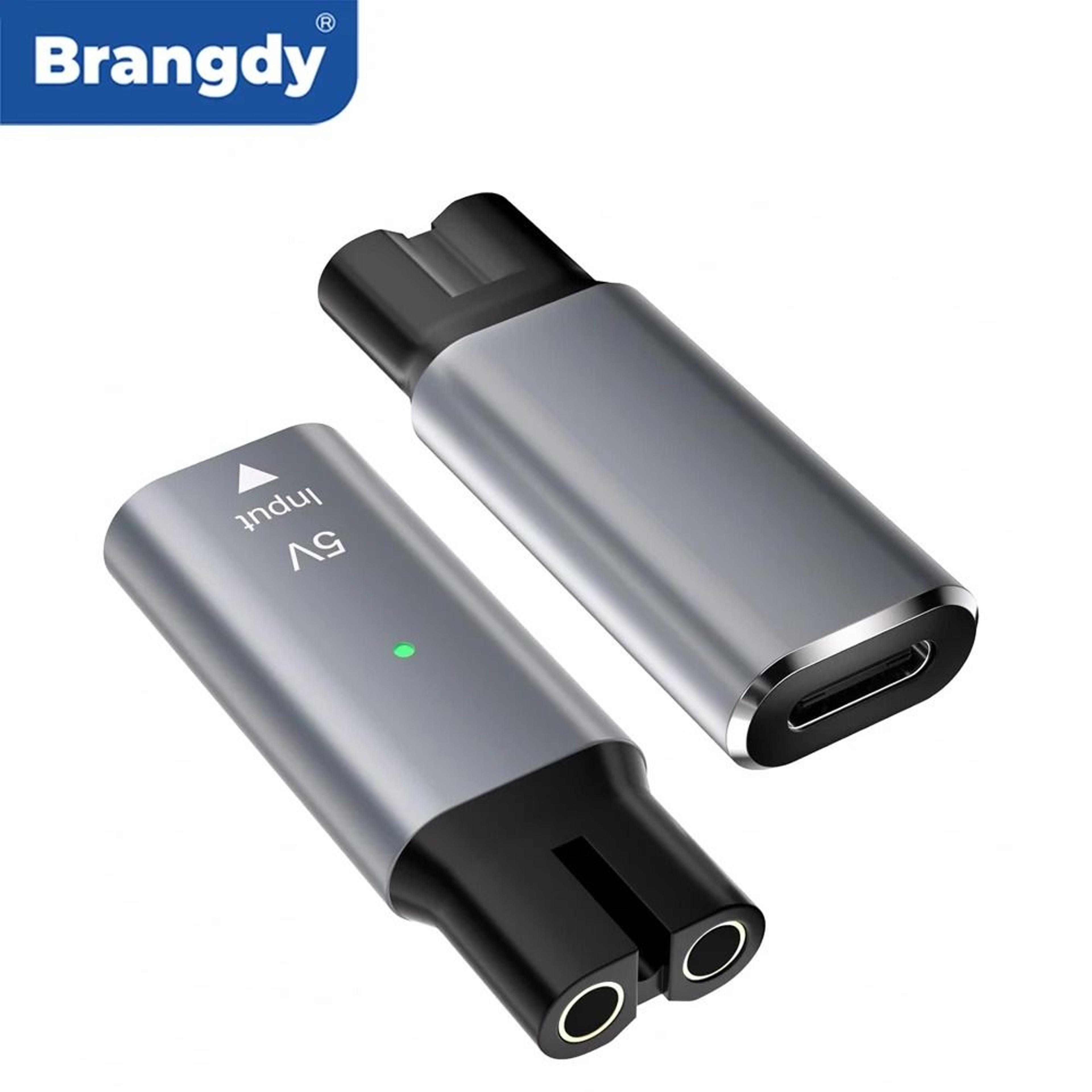 shaver adapter charger converter 5v usb c for philips oneblade trimmer