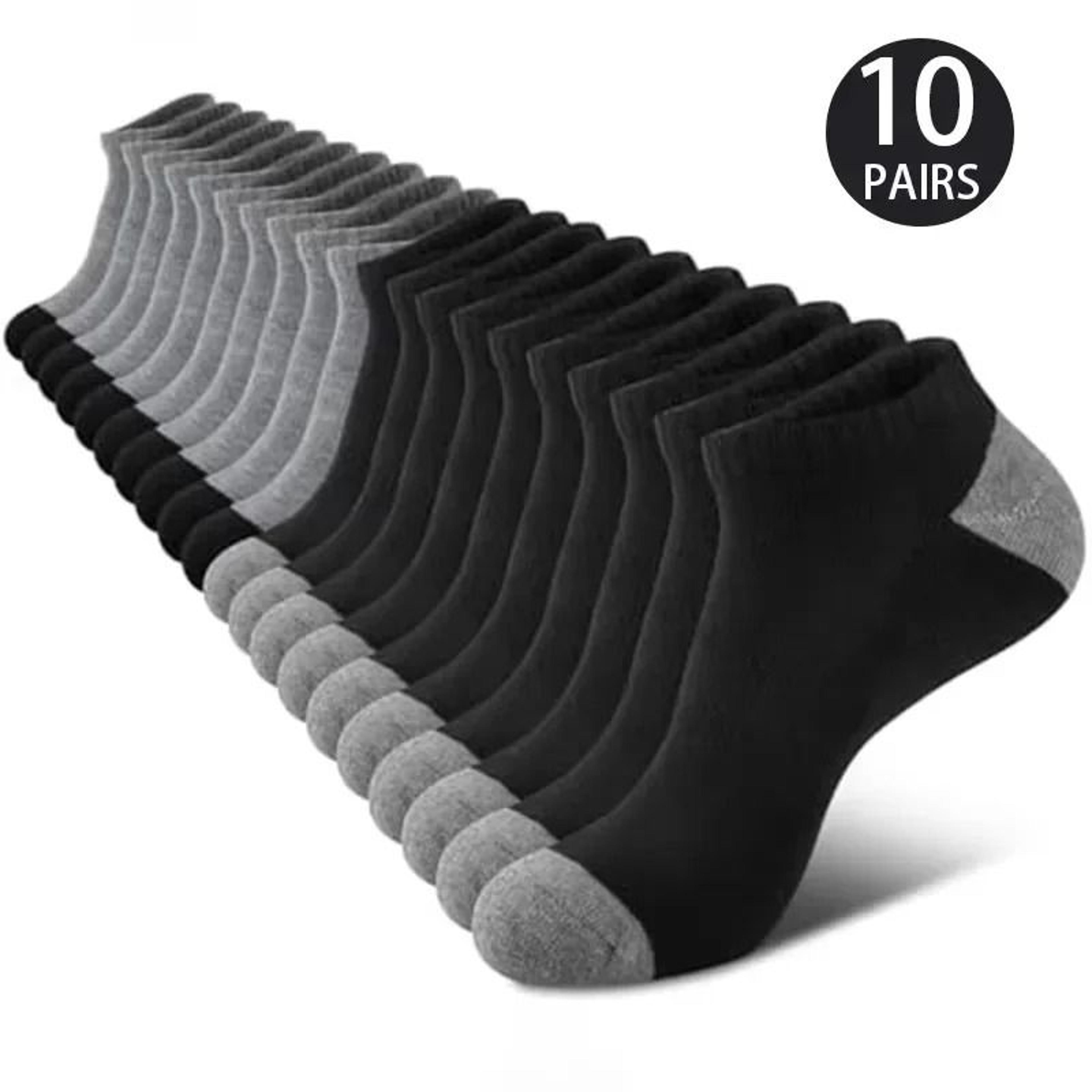 comfortable breathable low cut socks 10 pairs sweat absorbing odor resistant