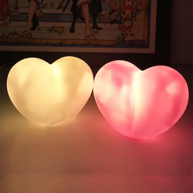 Love Heart LED 3D Lamp Romantic Night Light Home Decoration 0