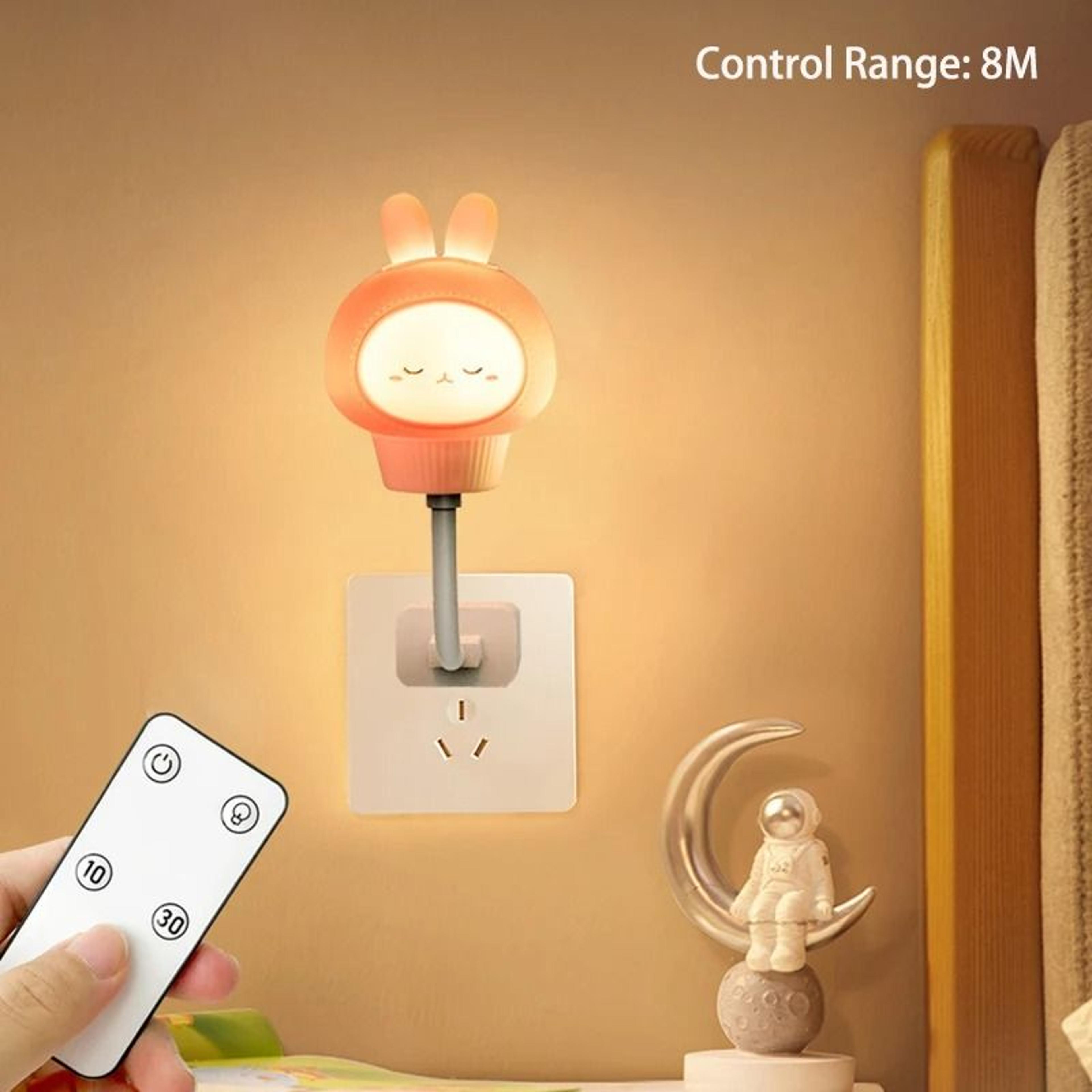 mini usb led night light with remote control