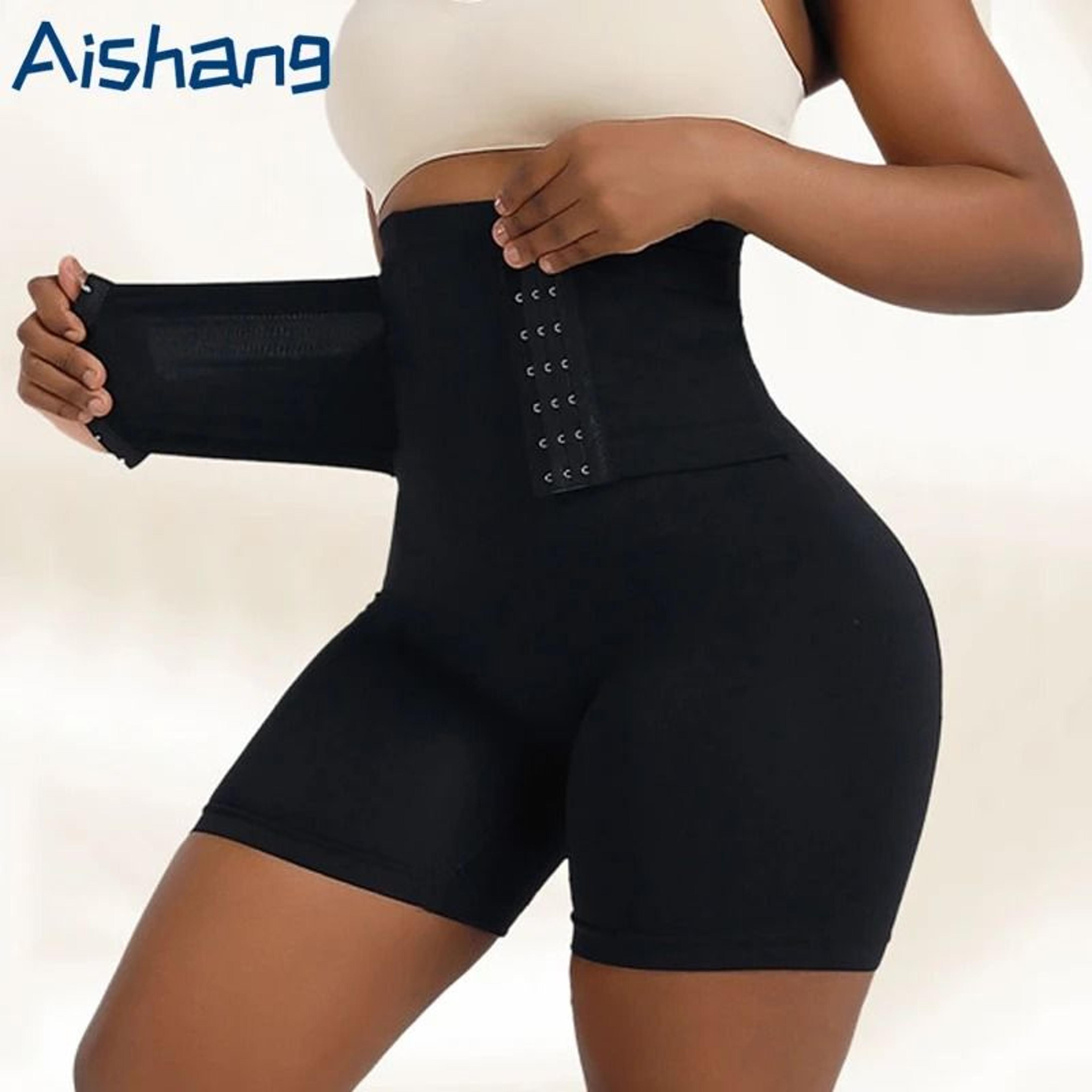 shapewear for women tummy control body shaper fajas shorts with hook butt lifter panties