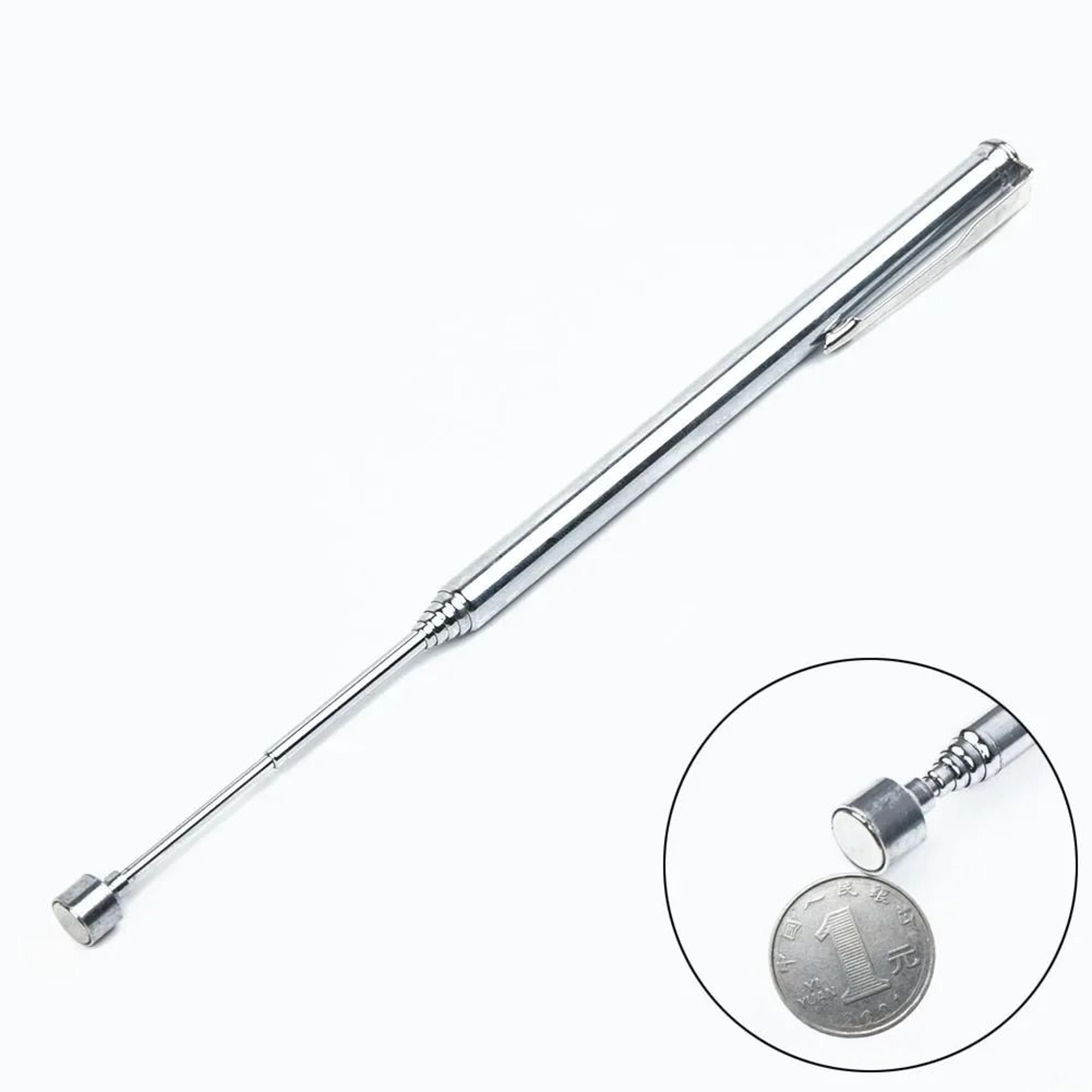 telescopic magnetic pickup tool – extendable pen-style rod for car & machinery maintenance