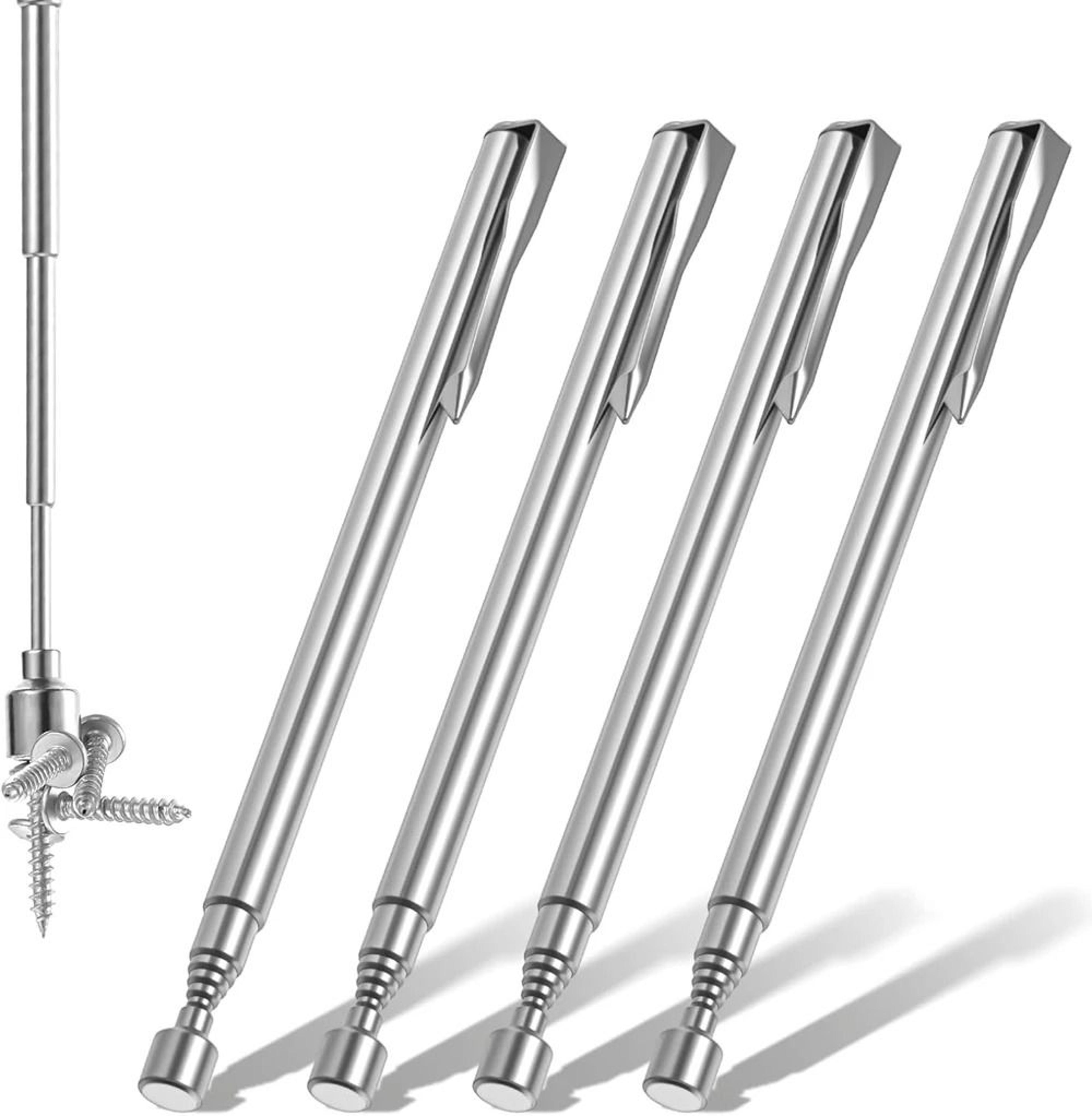 telescoping magnetic pickup tool extendable magnet pen for car and machinery maintenance