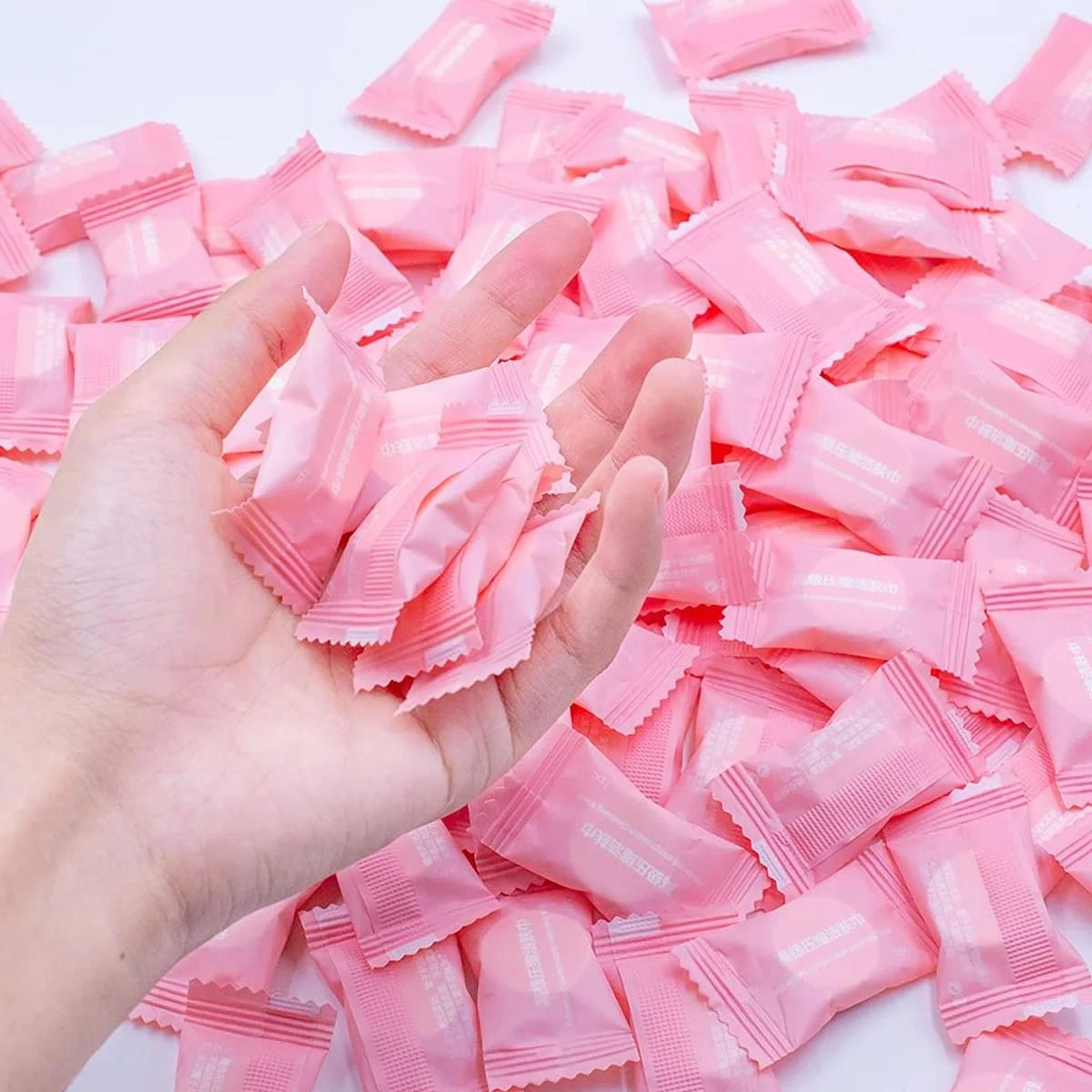 disposable compressed cotton travel towel coin tissue
