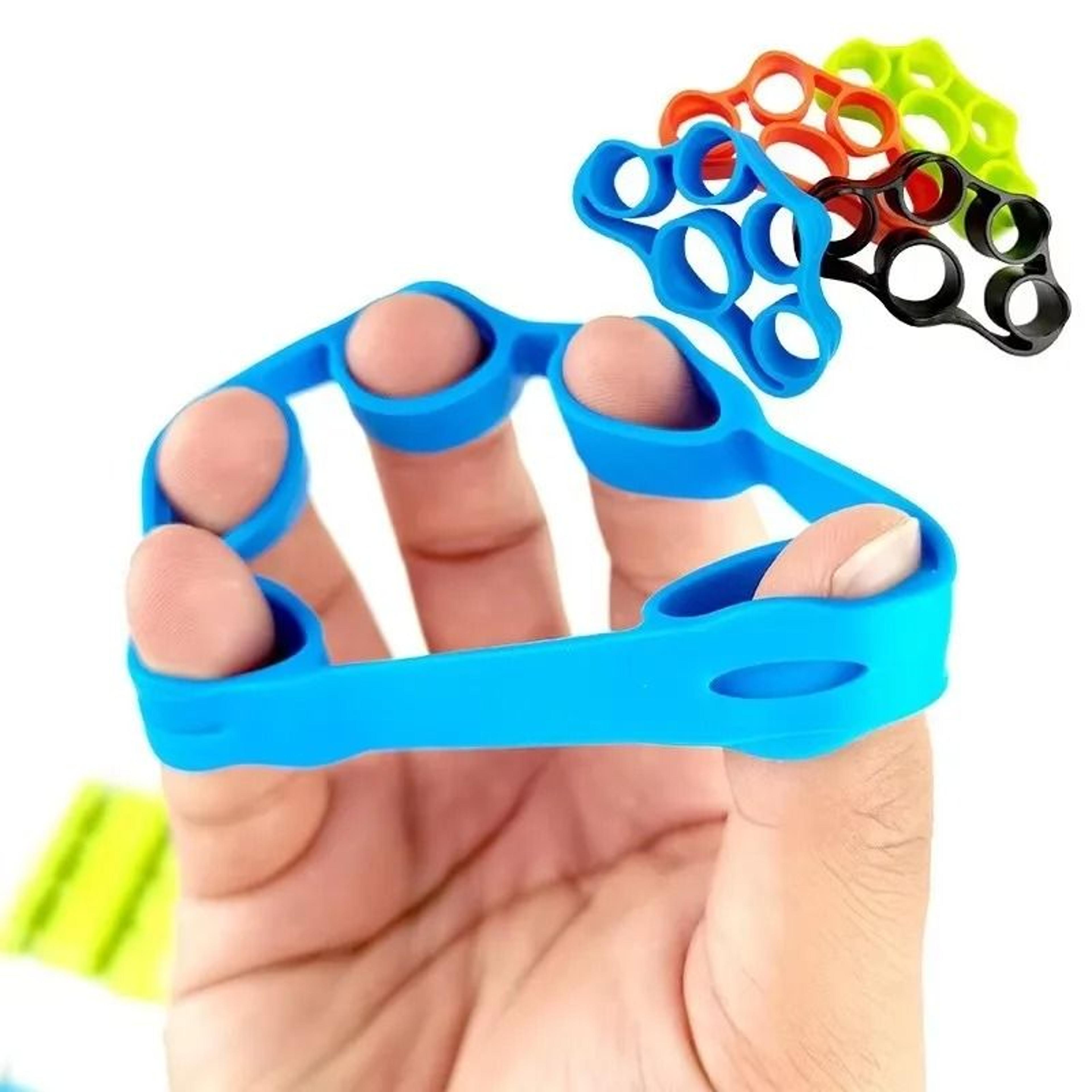 hand gripper finger expander resistance bands set