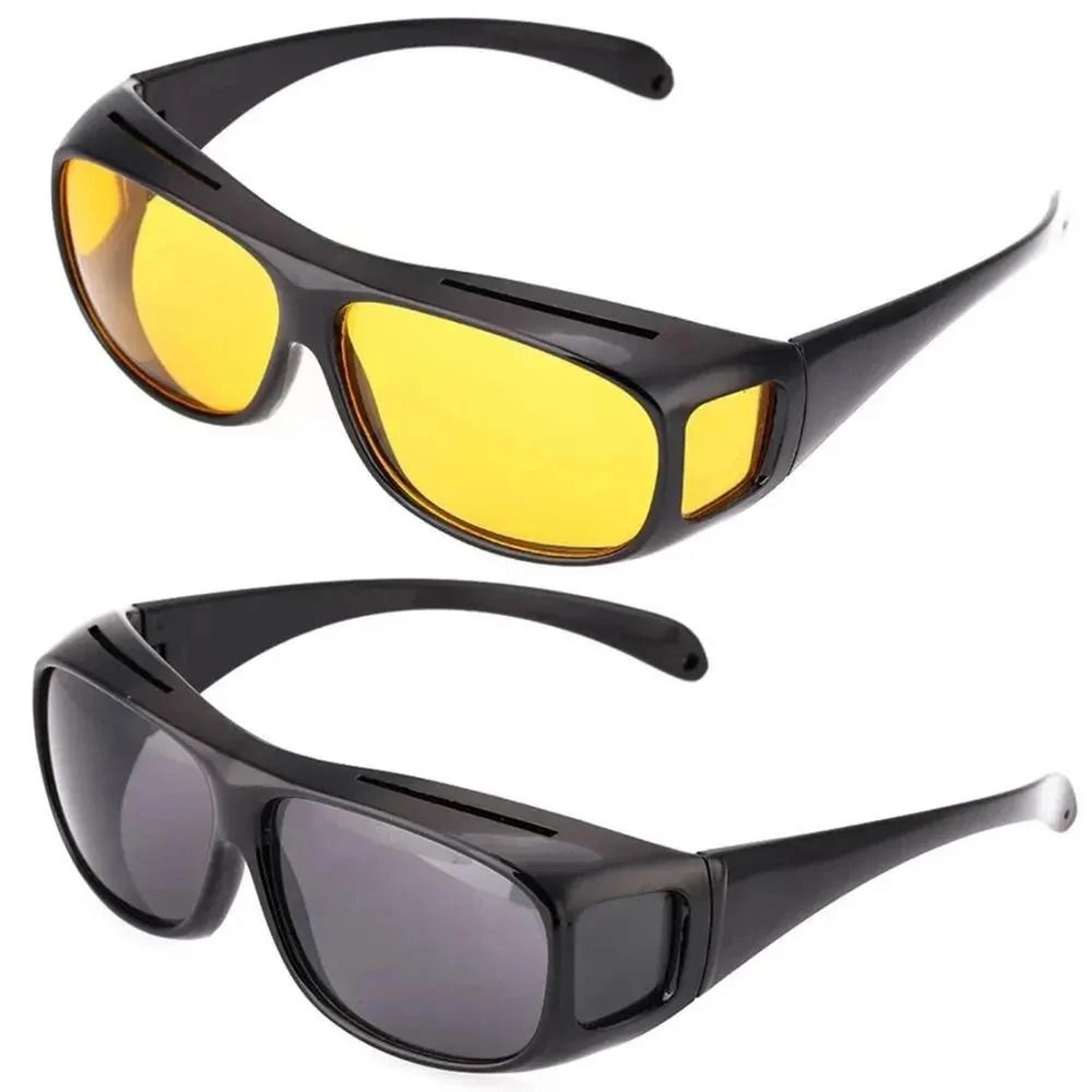 night vision sunglasses car driving glasses unisex uv protection eyewear