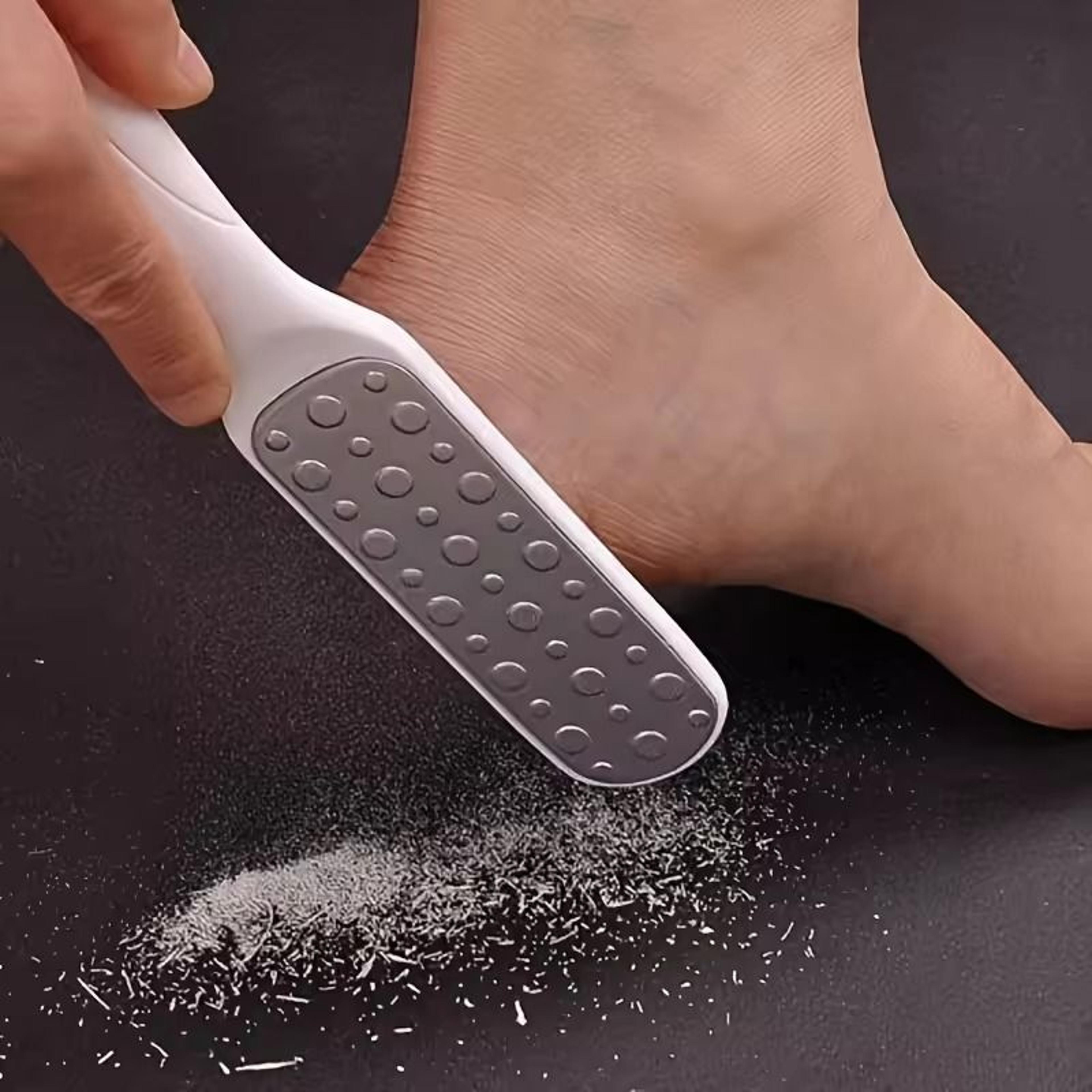 high quality stainless steel double sided foot file callus remover pedicure tool