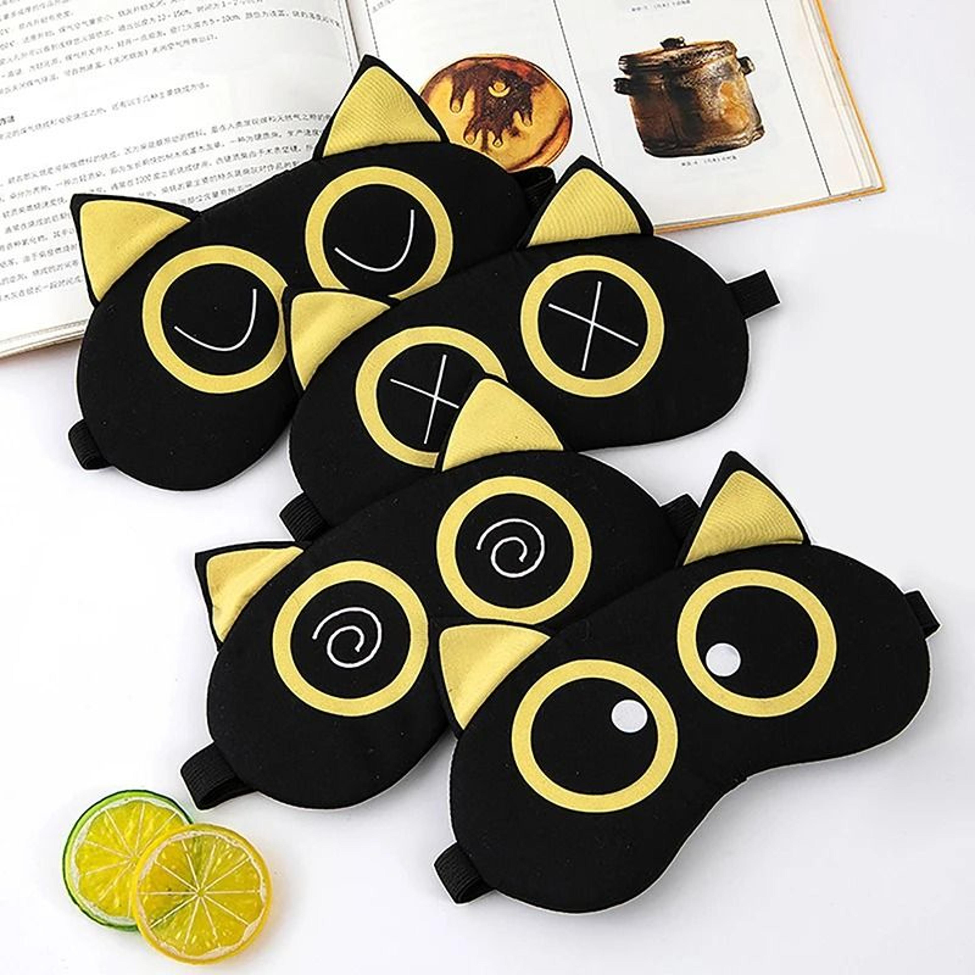 cartoon sleep eye mask for kids with soft comfortable eye shade for travel and rest