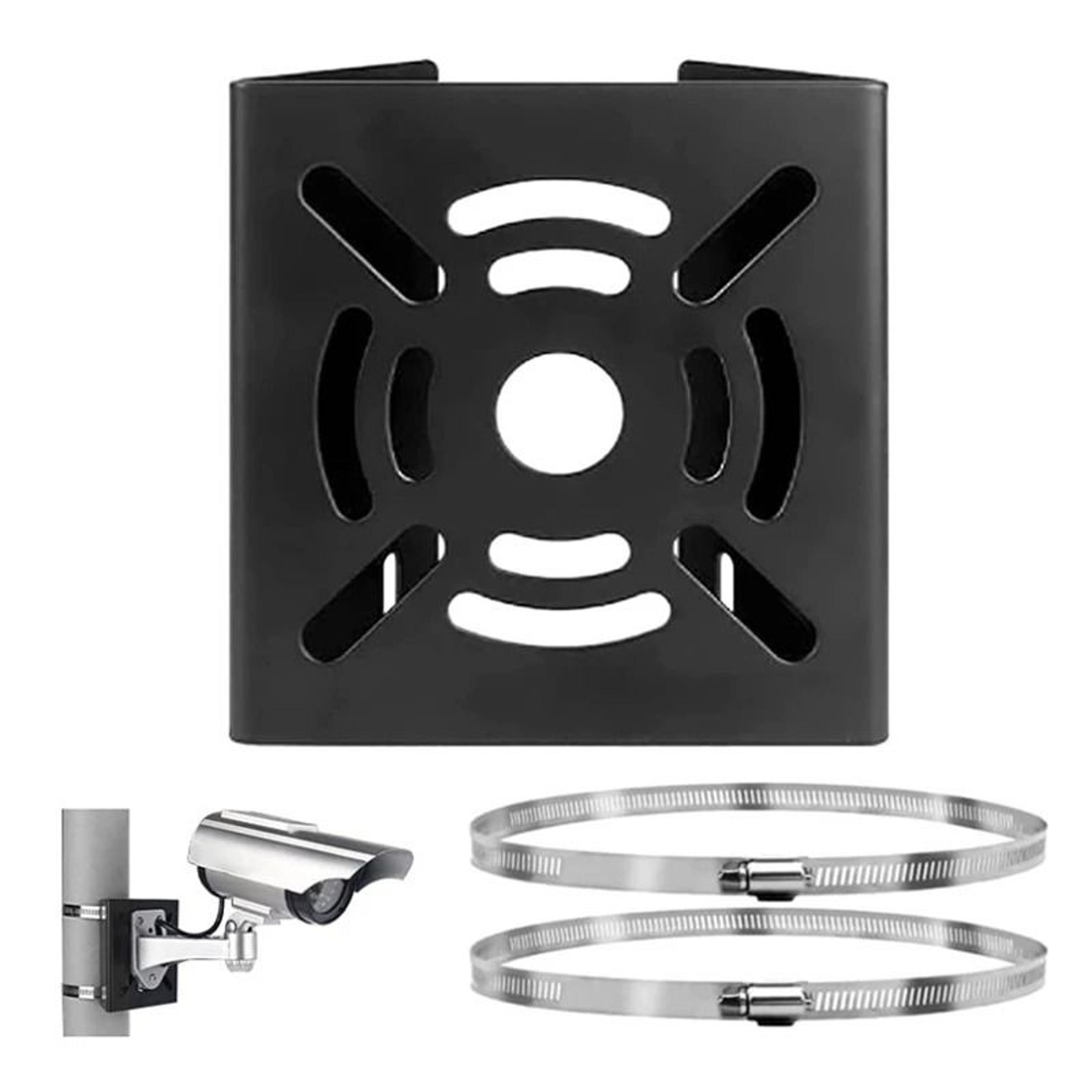 street light pole mount holder with universal joint for monitoring brackets and cameras