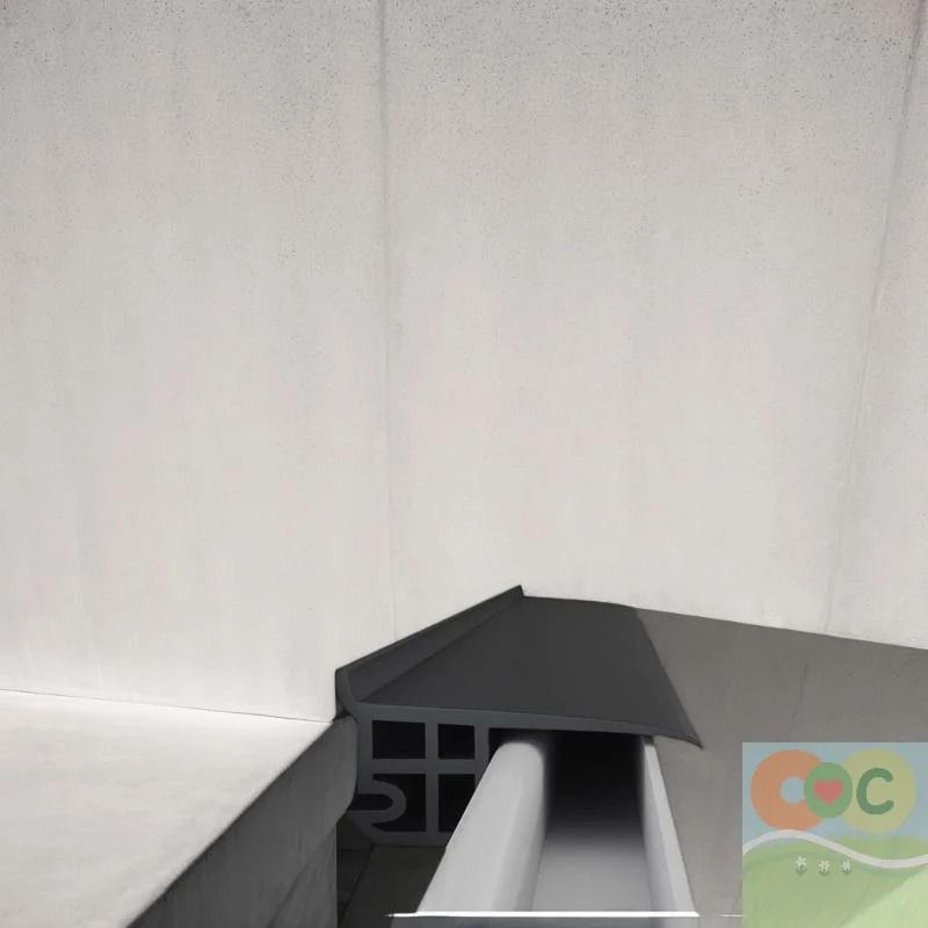 window water blocking bar for sliding windows and balcony weatherproof sealing