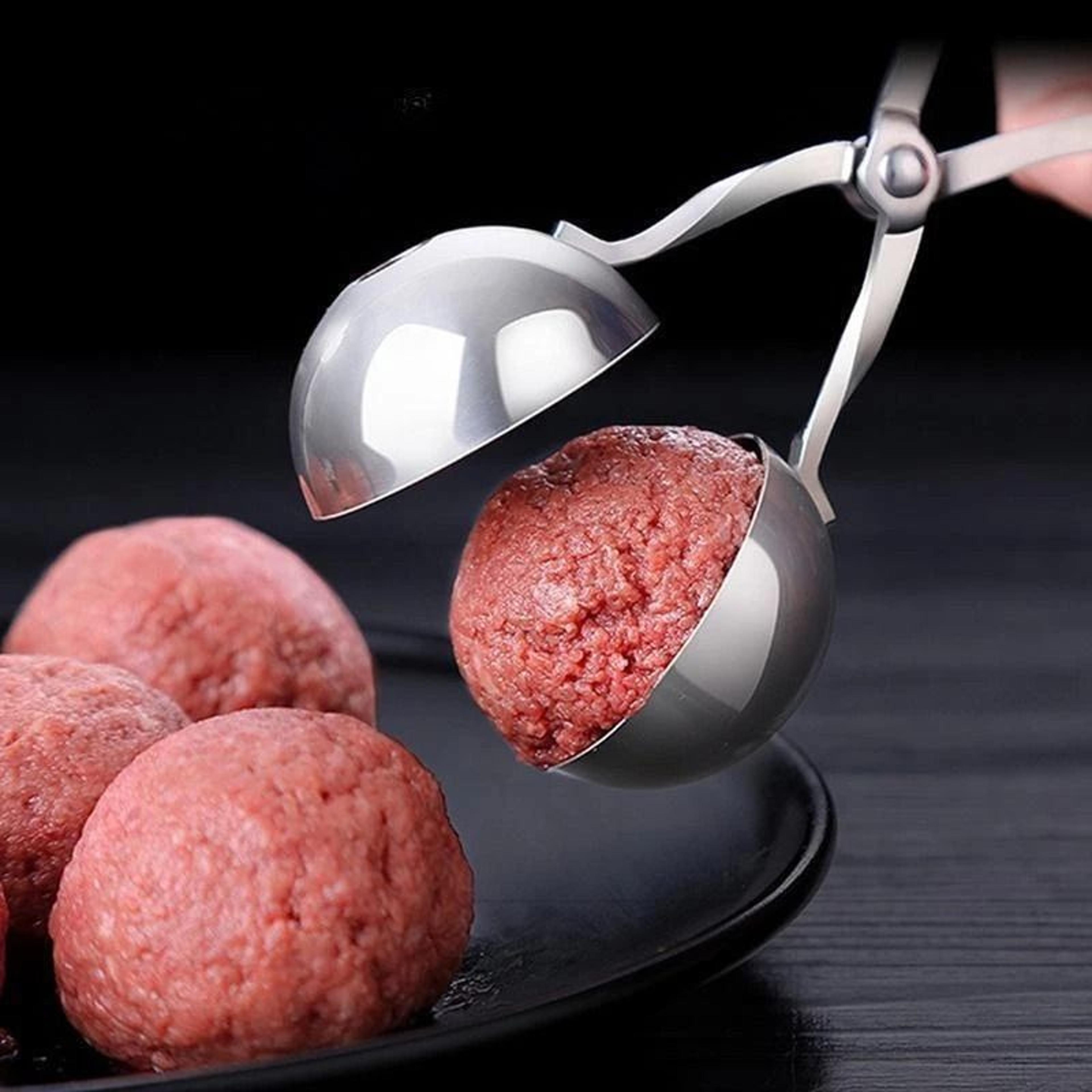 stainless steel meatball and rice ball maker tool for kitchen cooking